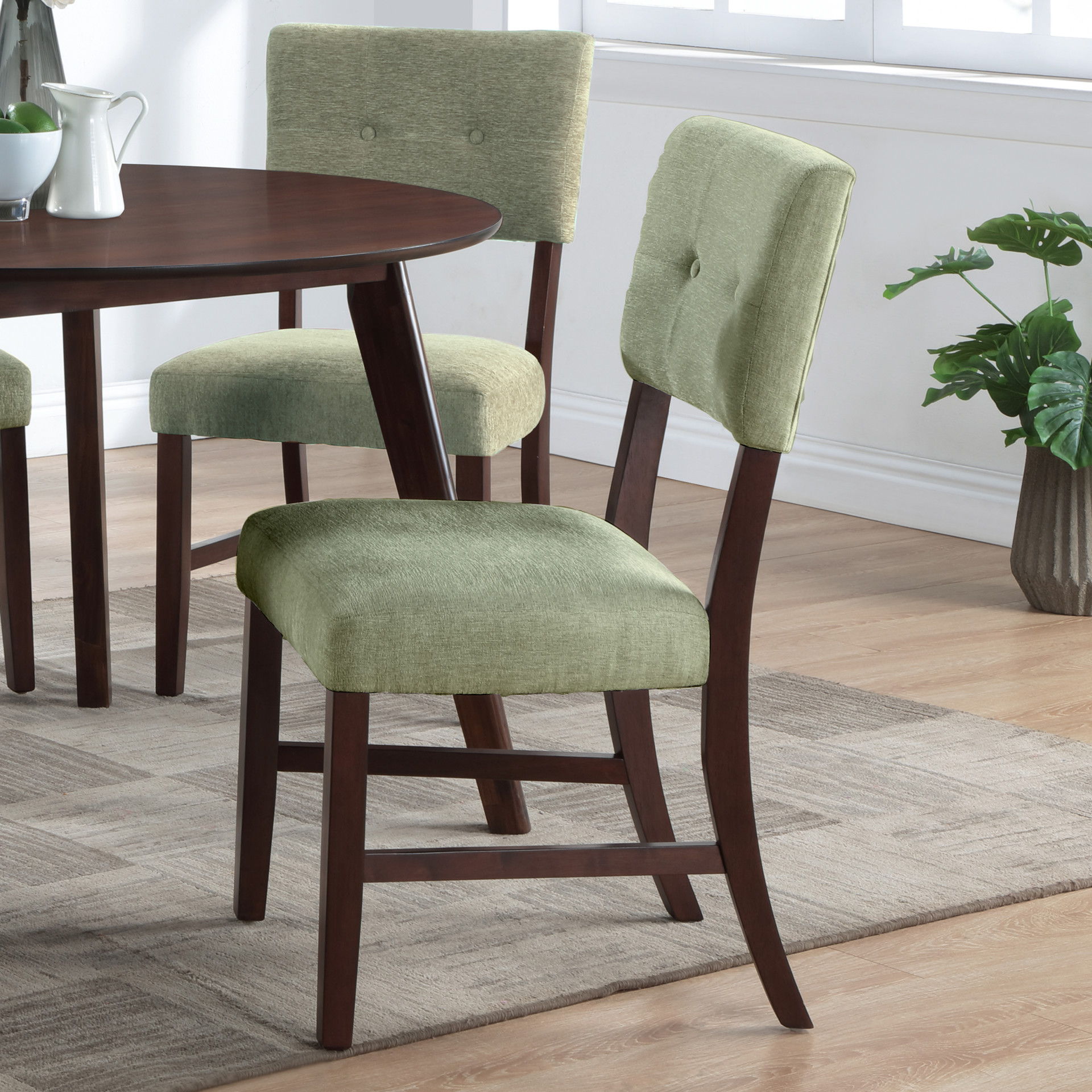 Tioga - Dining Chair (Set of 2) - Green, green, view 8