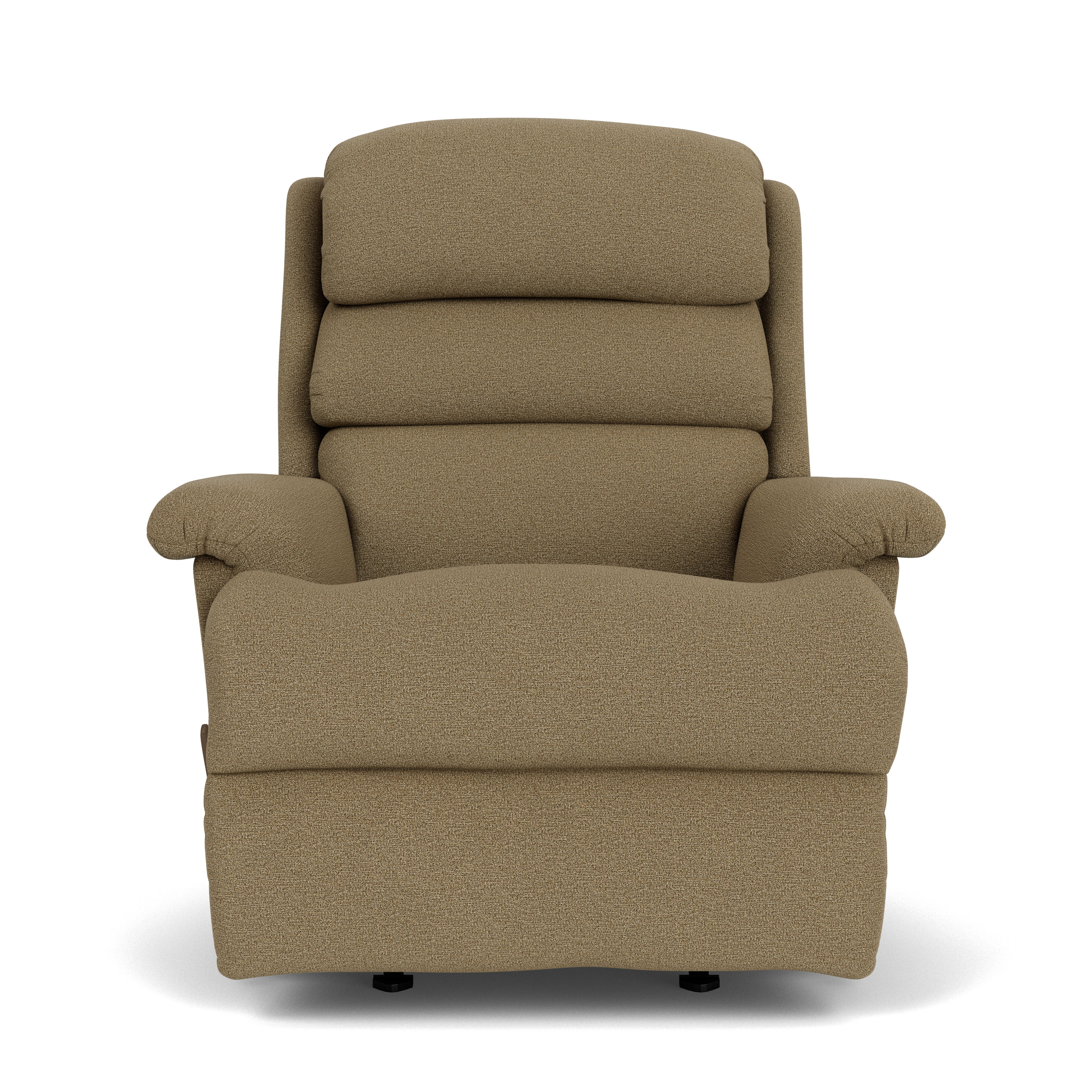Yukon - Transitional Fabric Recliner, gray, view 3