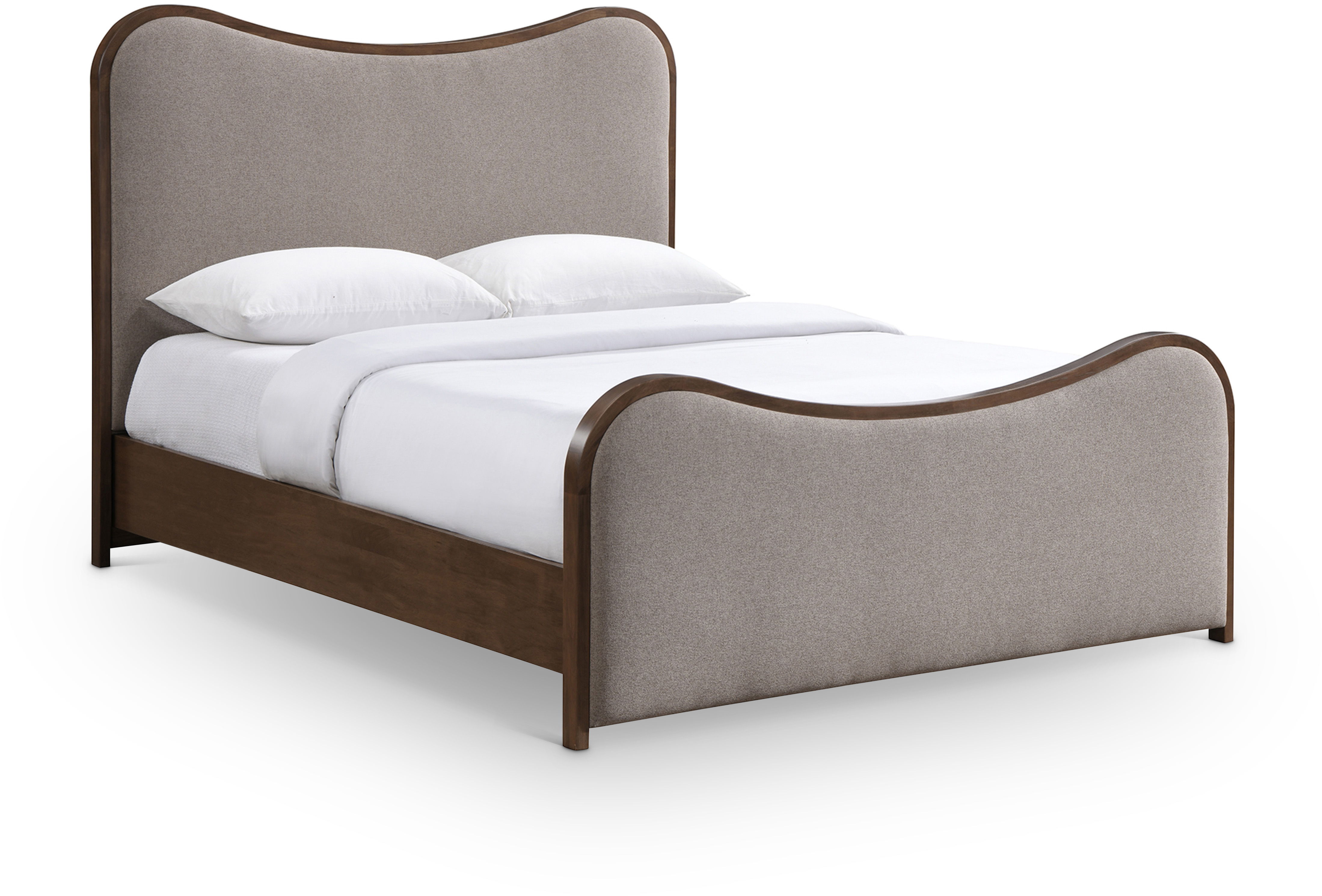 Arvada - Upholstered King Bed - Brown