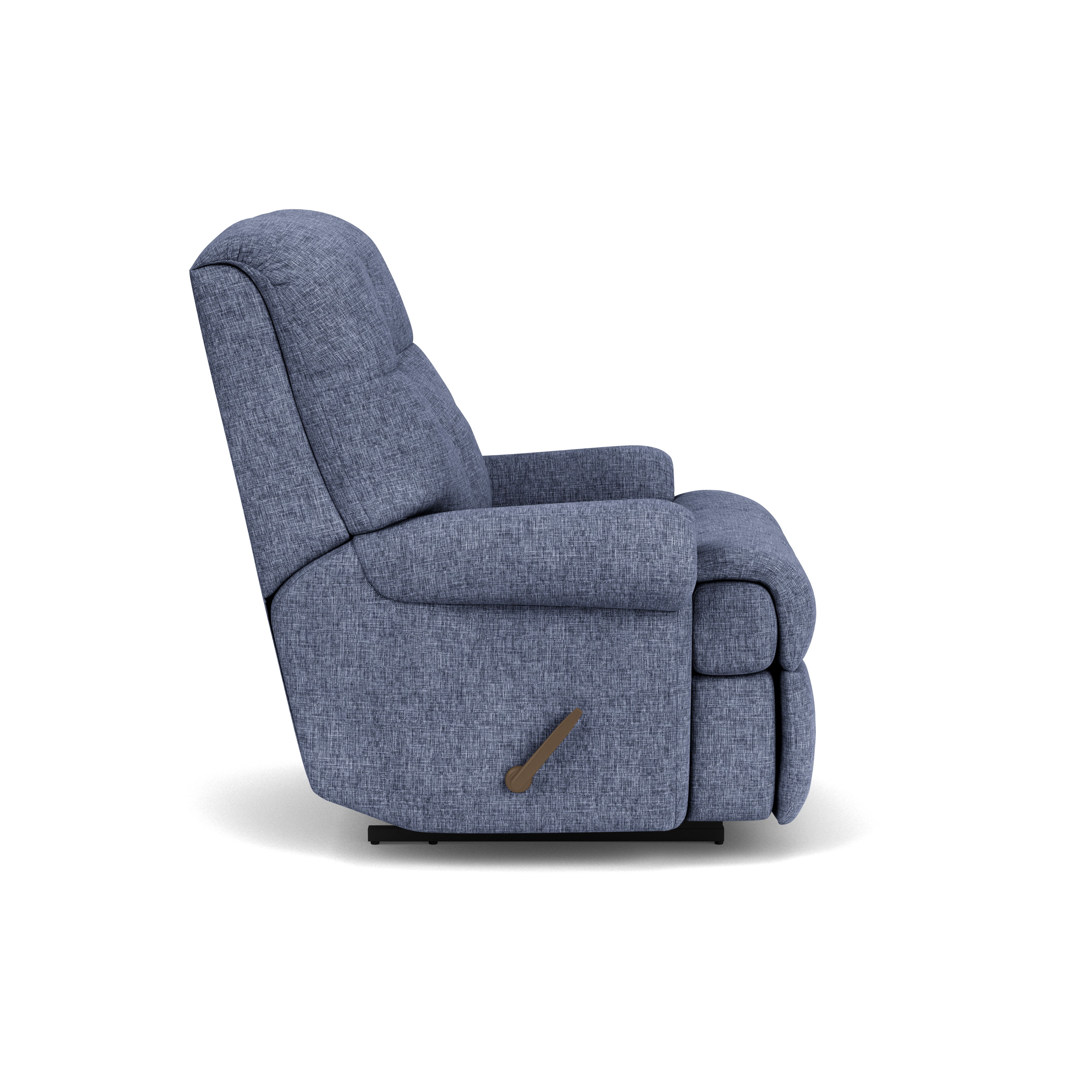 Hercules - Traditional Fabric Recliner, blue, view 6