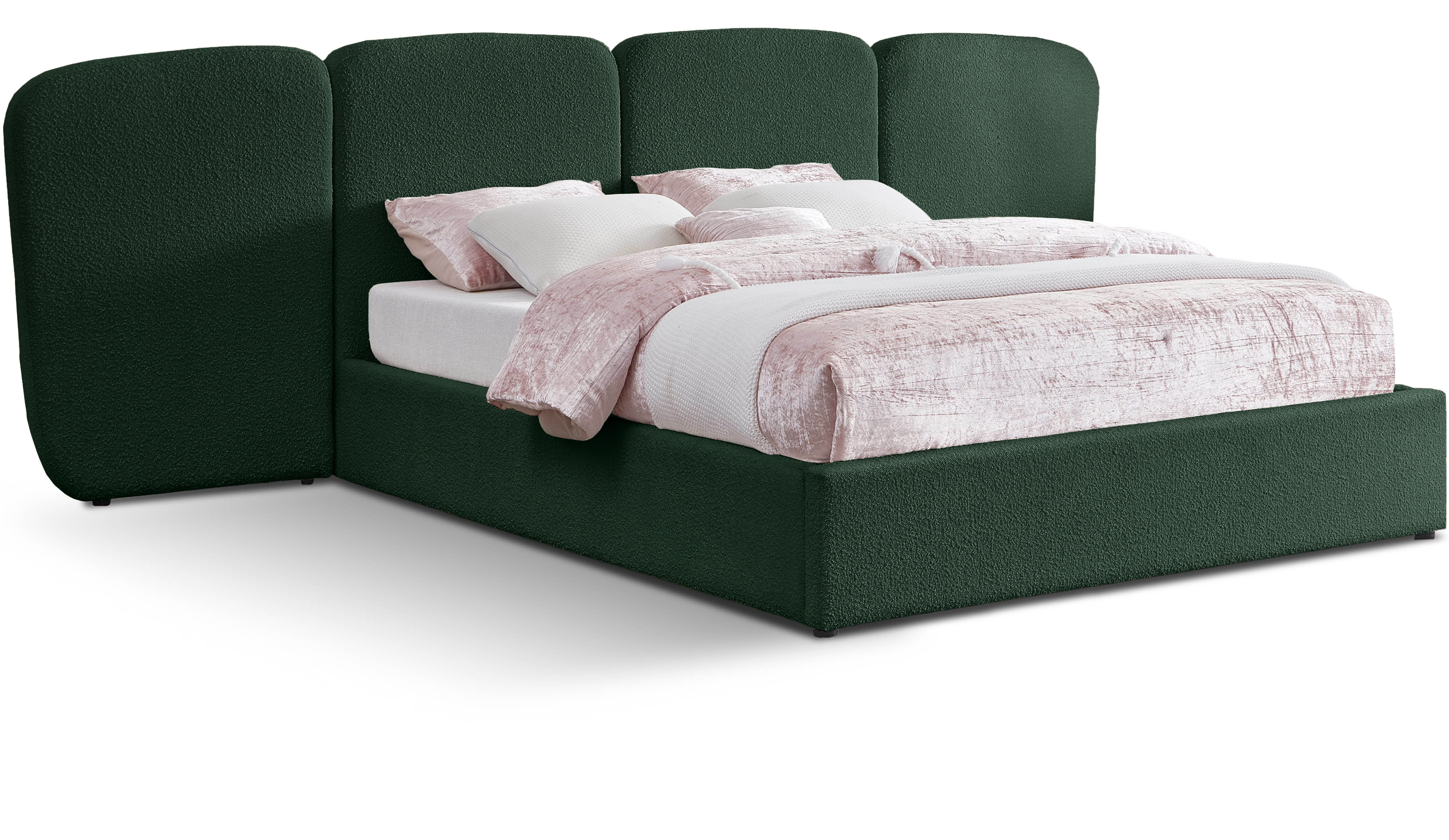 Shiloh - King Bed - Green