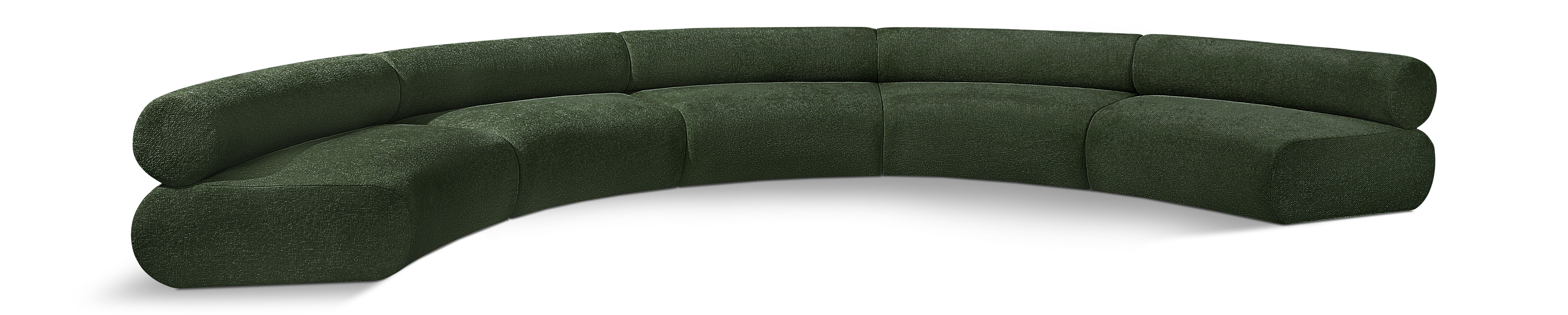Bale - 5 Piece Modular Sofa - Green