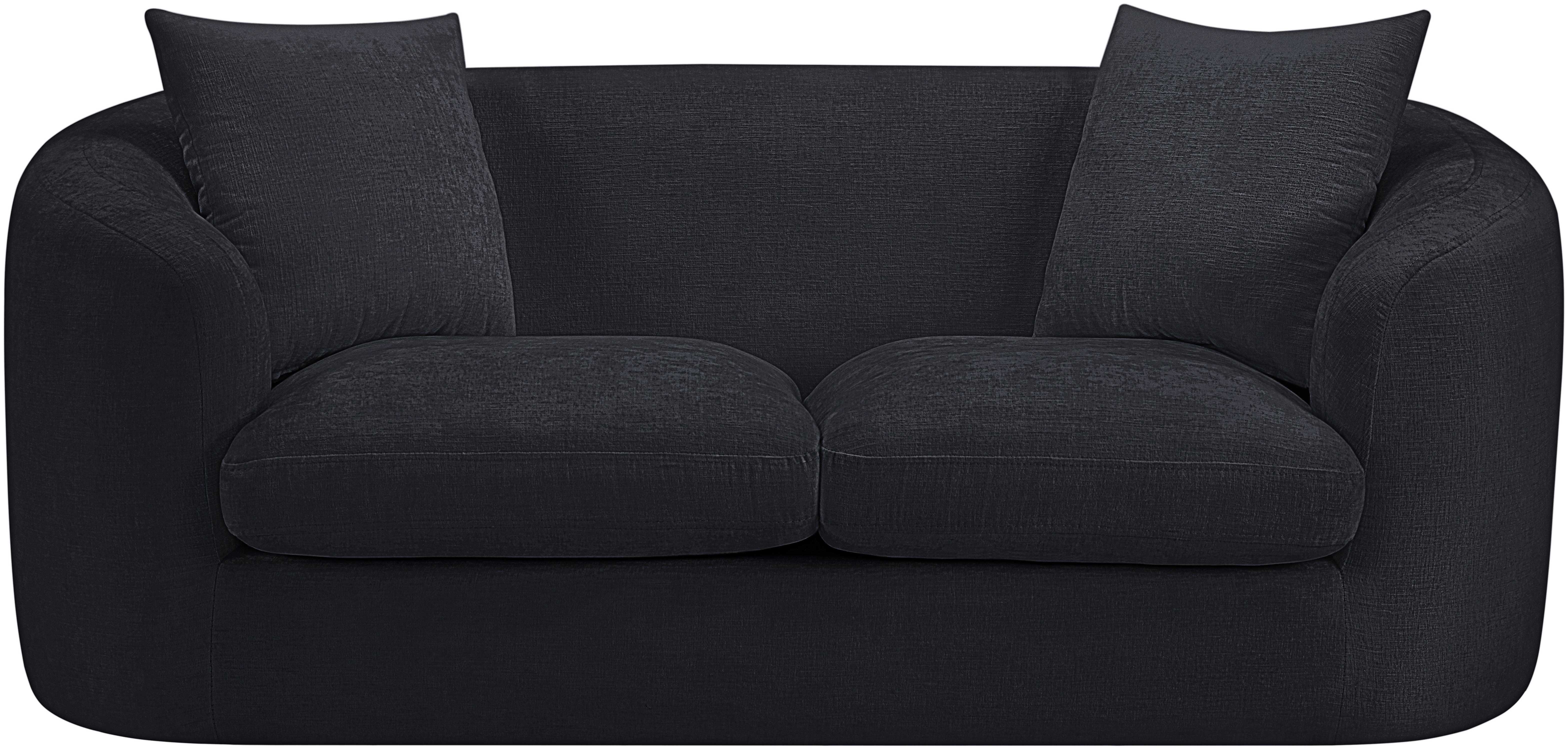 Penelope - Loveseat - Black