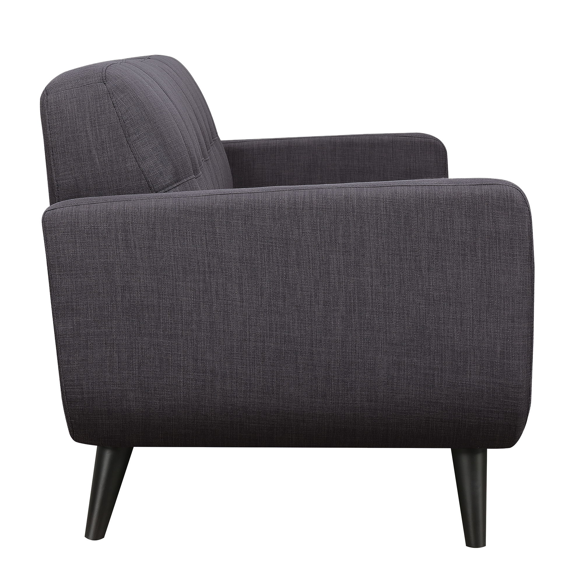 Hadley - 4480 KD Chair Heirloom - Charcoal