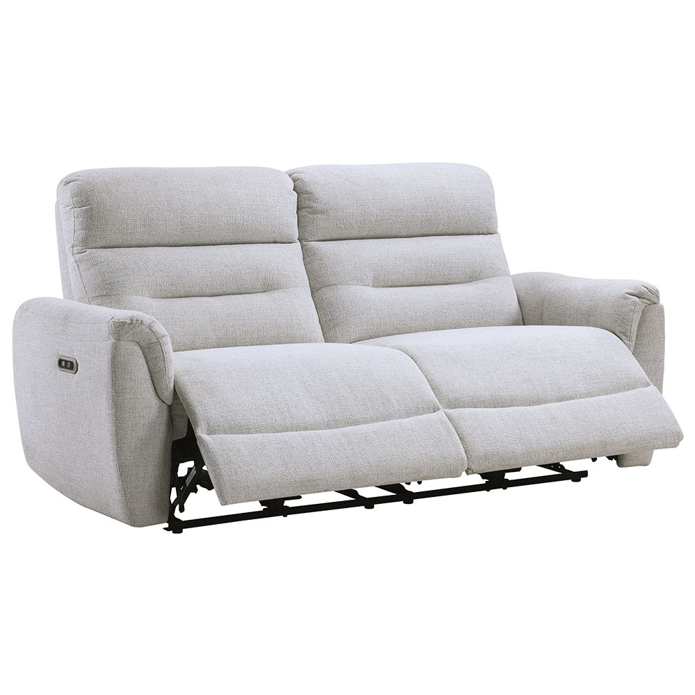 Eastre - Power Motion Sofa With USB Port - Beige Chenille, beige, view 2