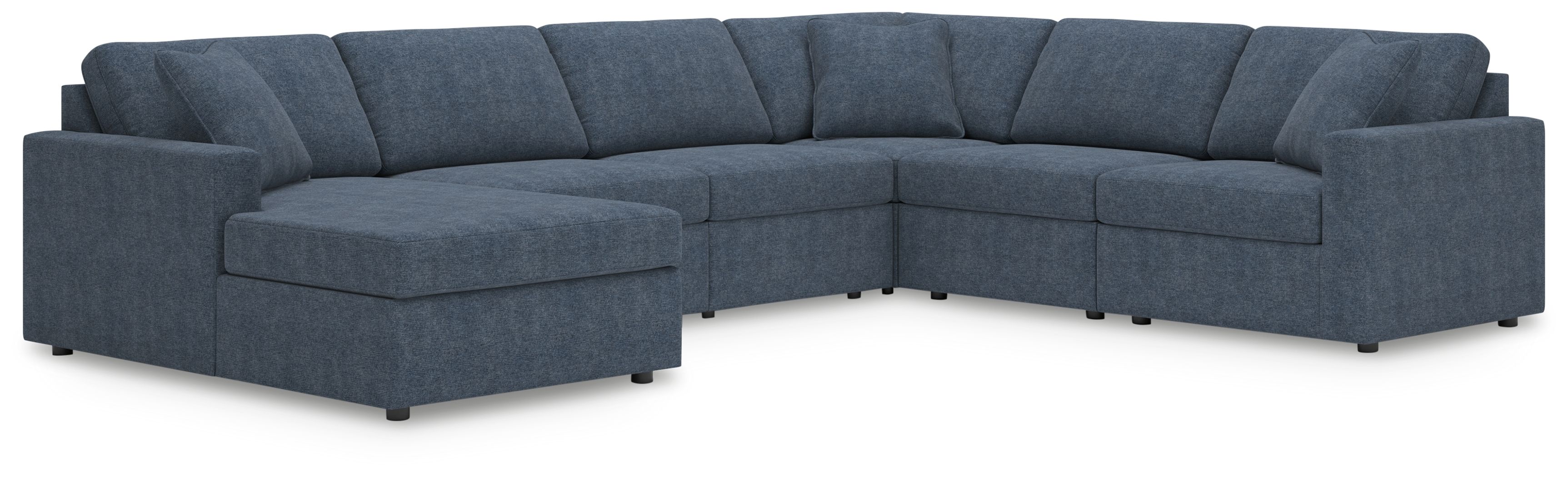 6 Pc · Sectional With Laf Corner Chaise