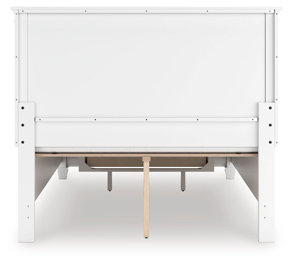 Ashley Furniture Fortman - Full Panel Storage Bed - White - Image 8
