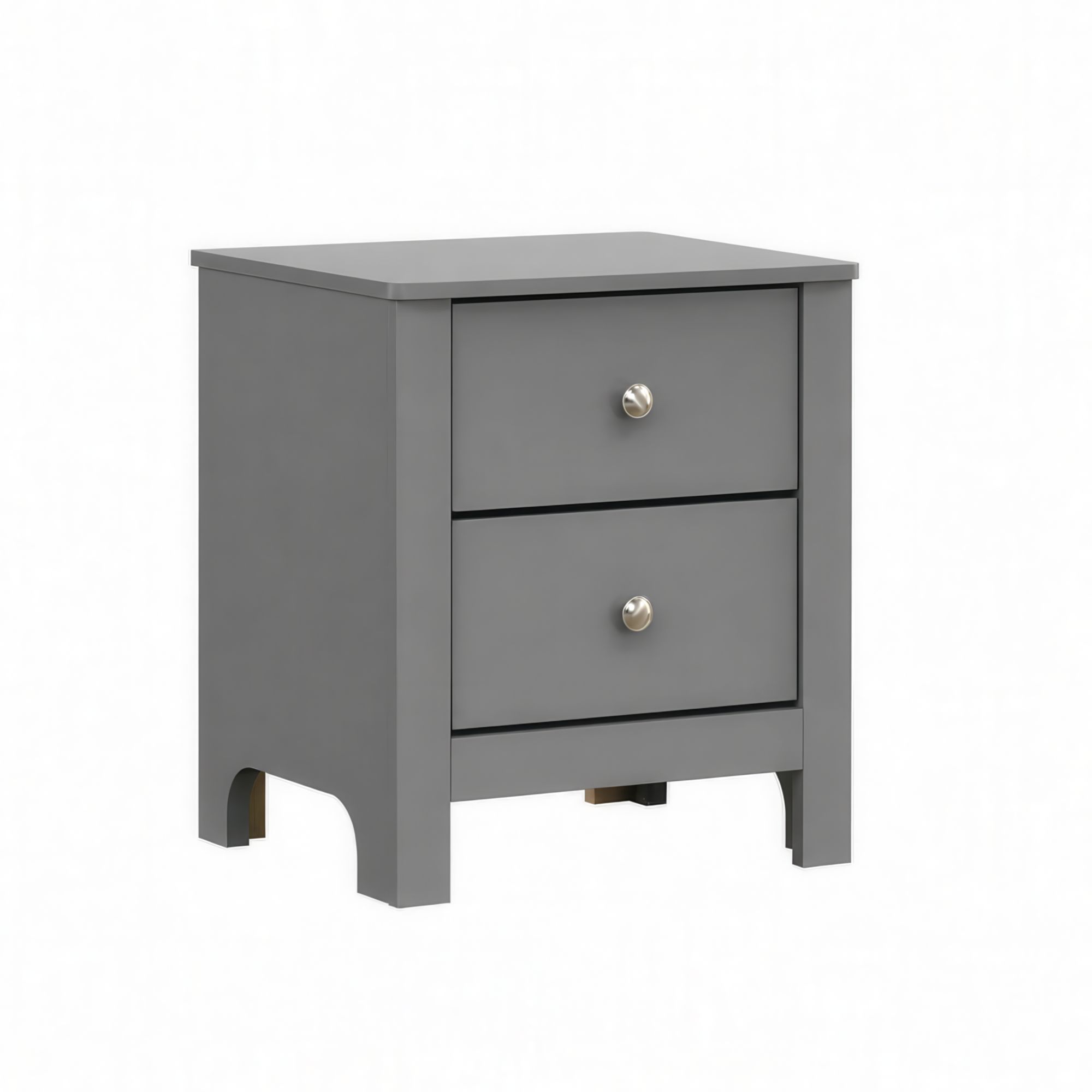 Sami - Youth 2-Drawer Nightstand - Gray