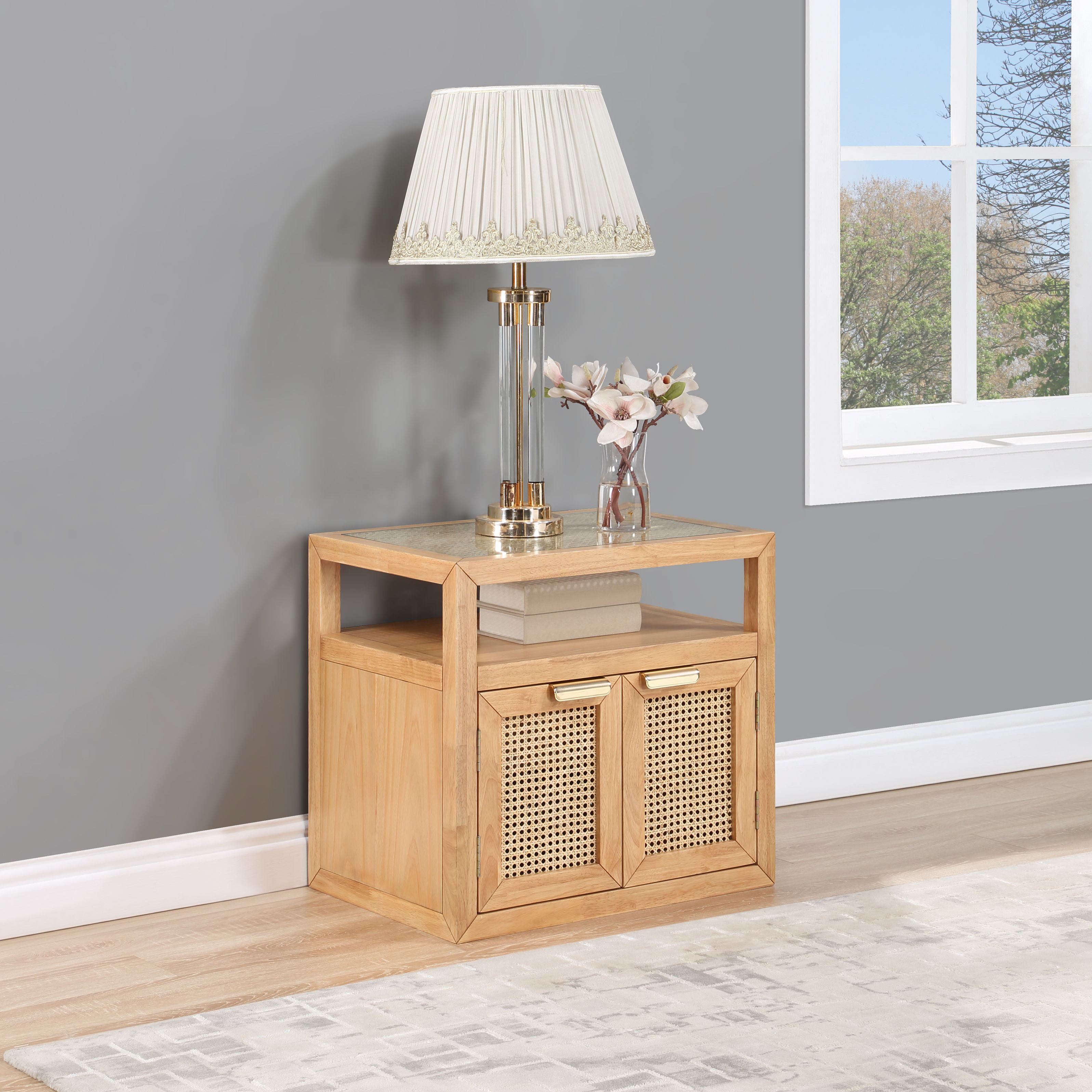 Cole - Night Stand - Natural