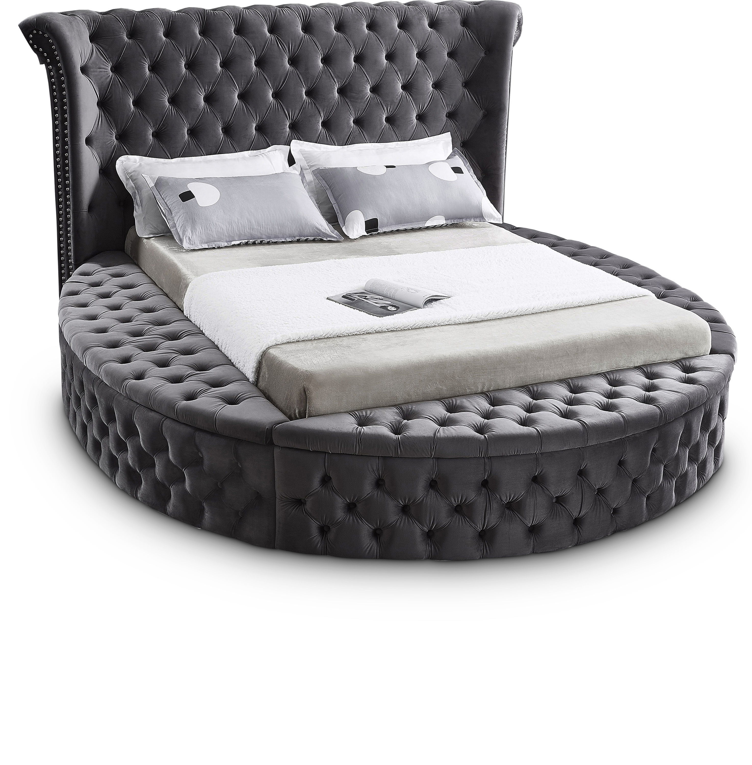 Luxus - Queen Bed - Gray