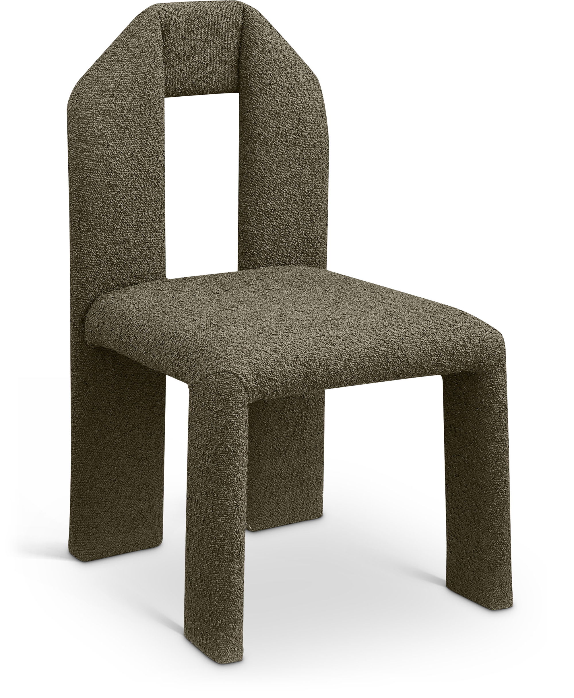 Bennett - Boucle Dining Chair (Set of 2) - Olive