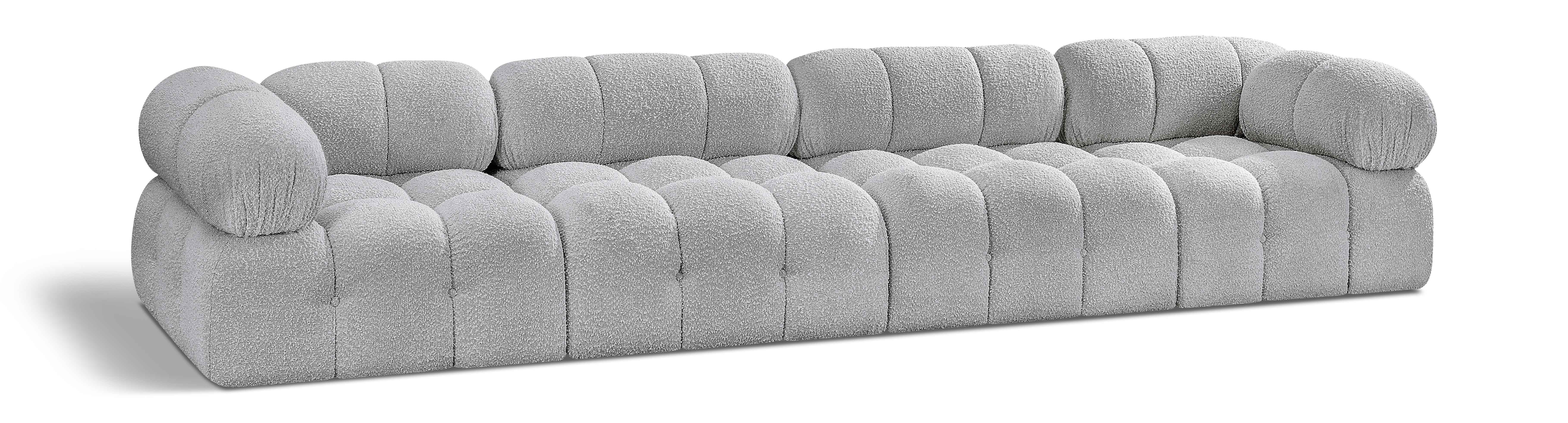 Ames - 4 Seat Modular Sofa - Gray