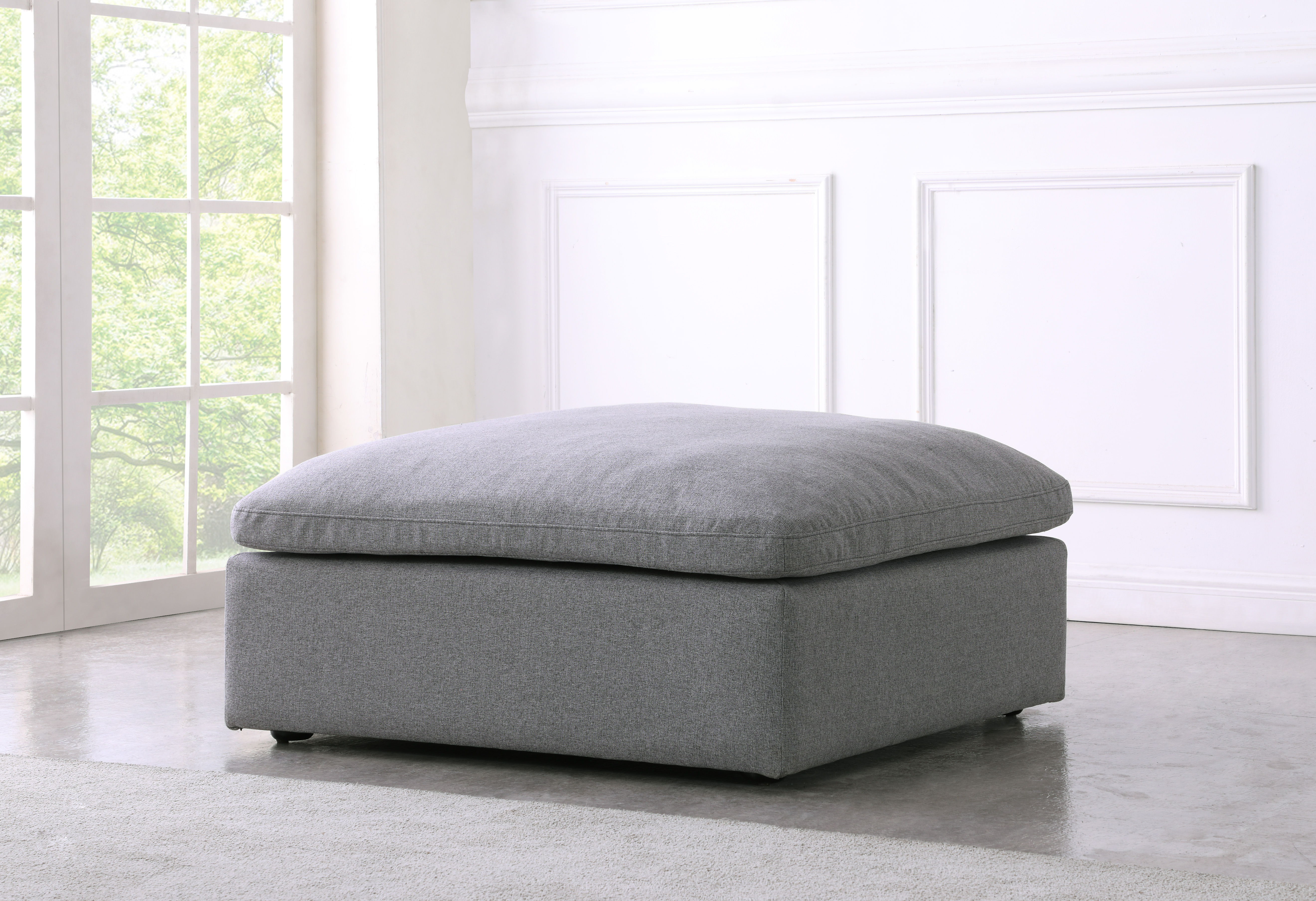 Serene - Modular Ottoman - Gray