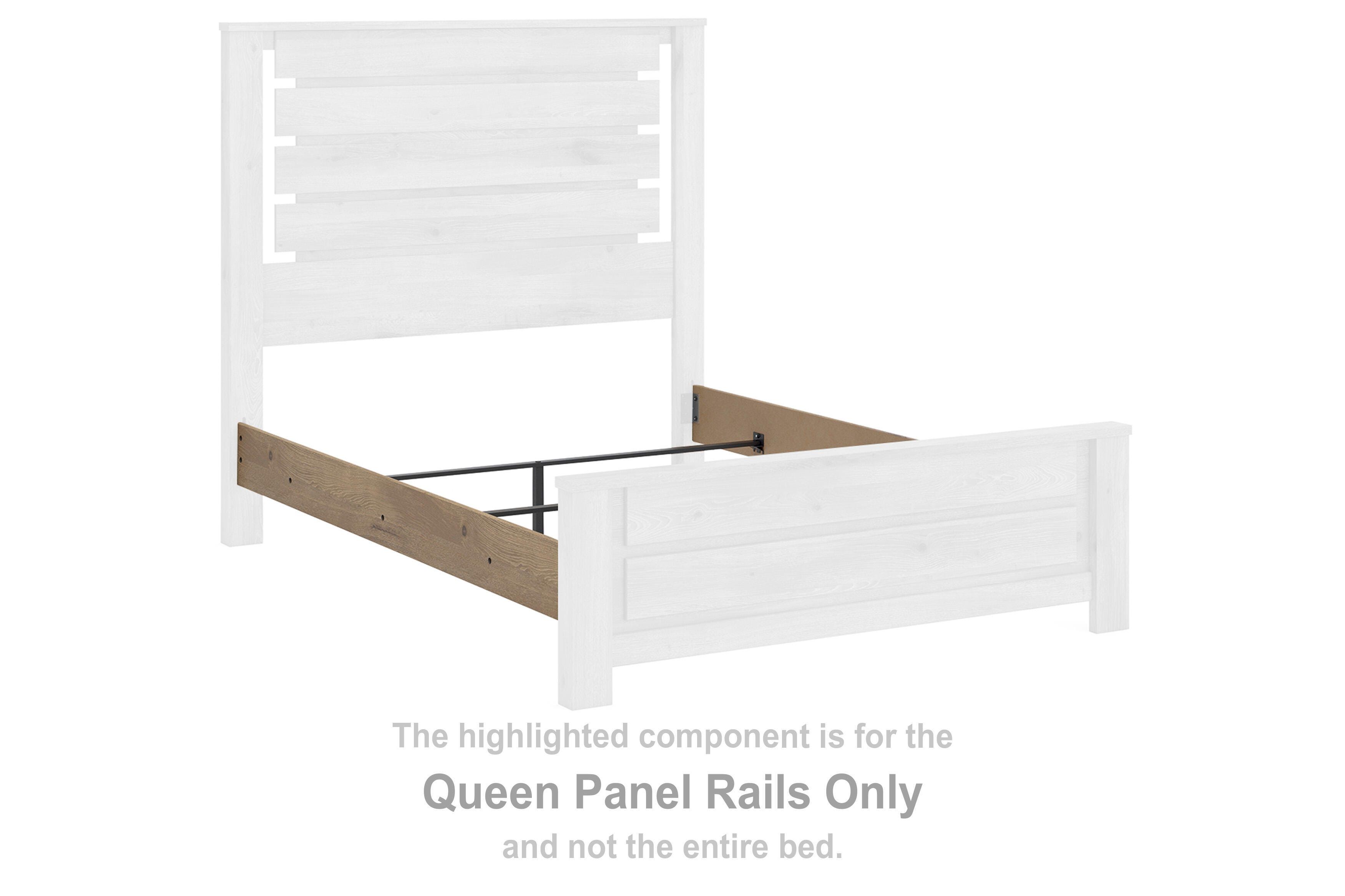 Brozmont – Queen Panel Rails – Tan