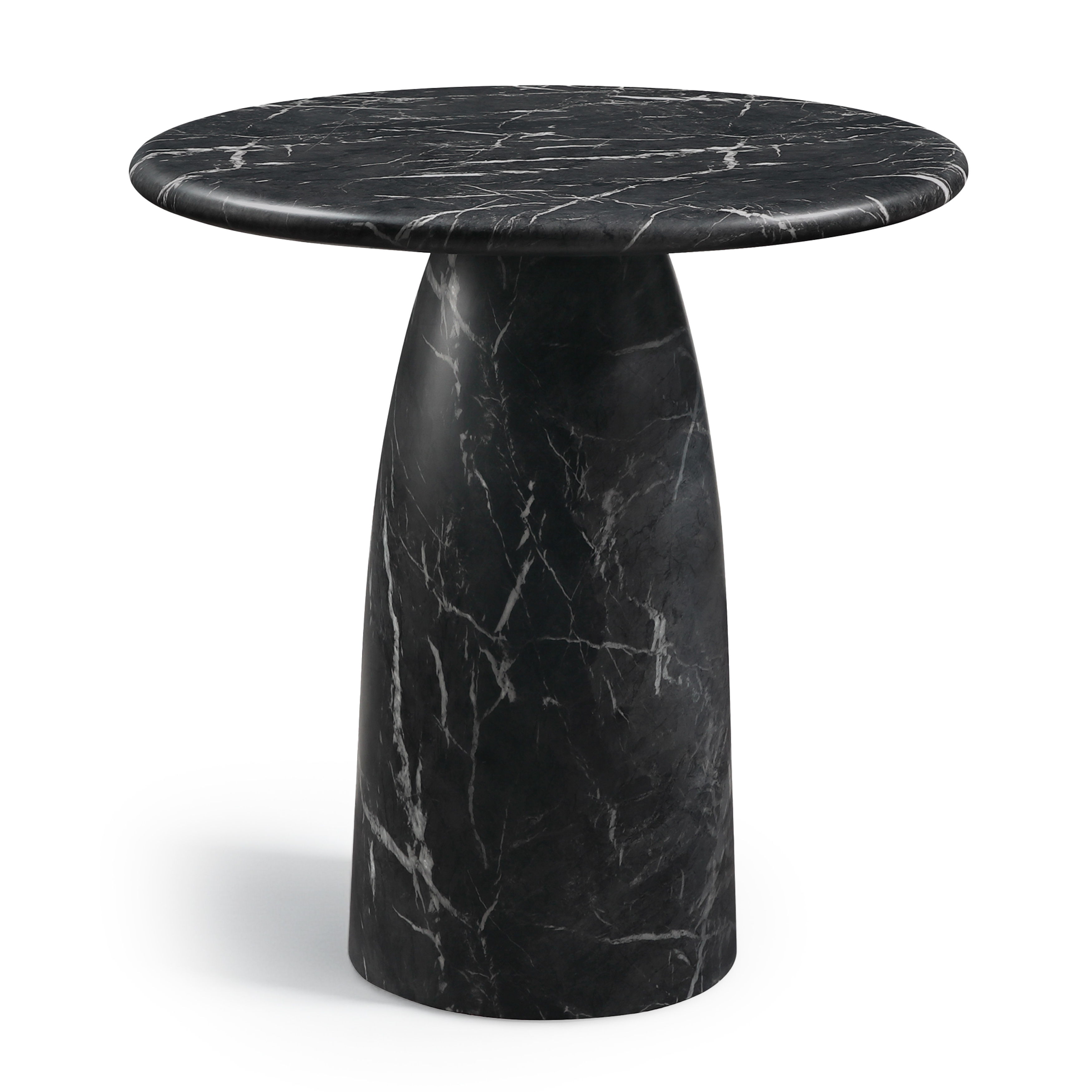 Cosenza - Concrete Indoor / Outdoor Bar Table - Black