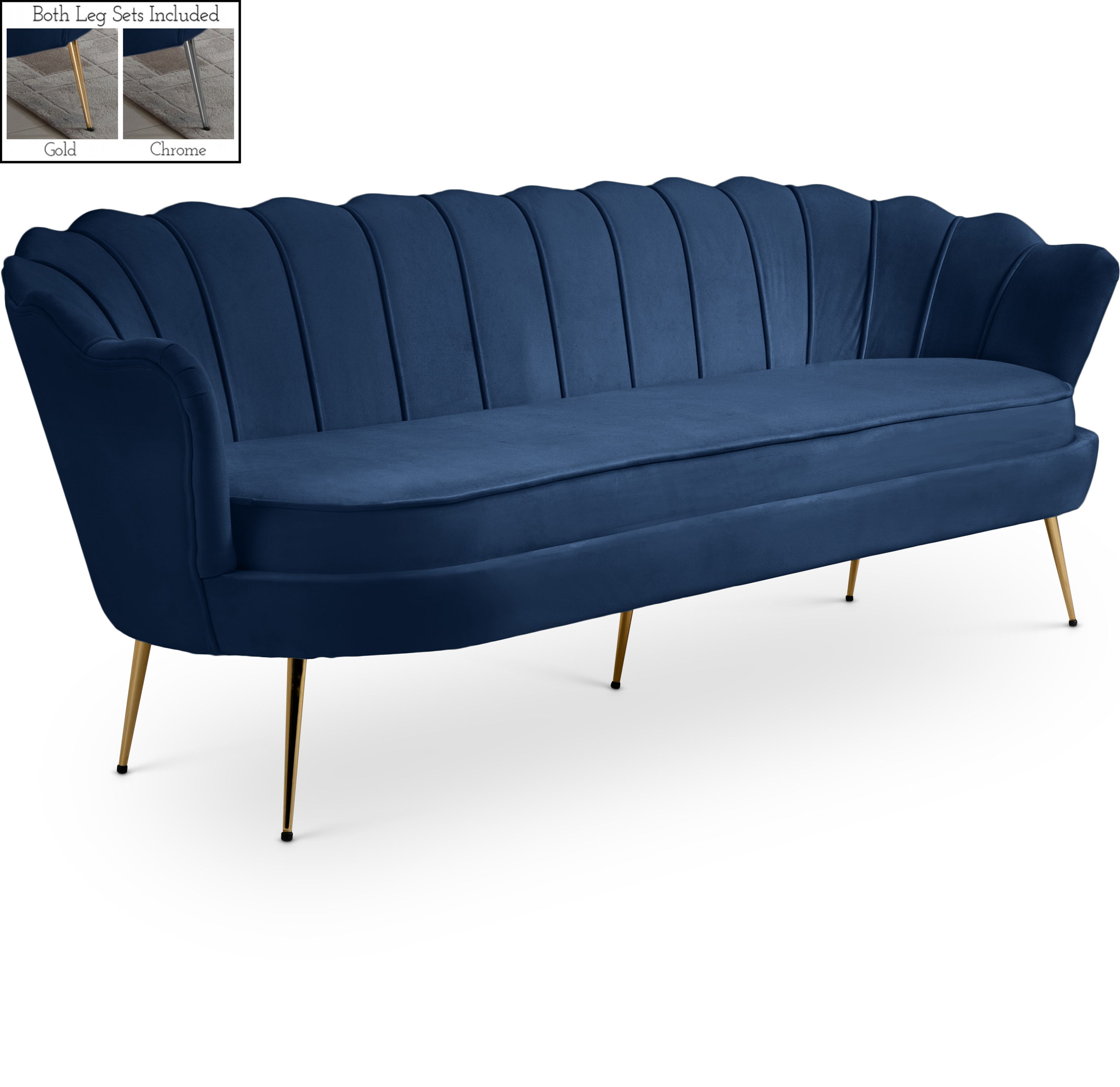 Gardenia - Sofa - Navy