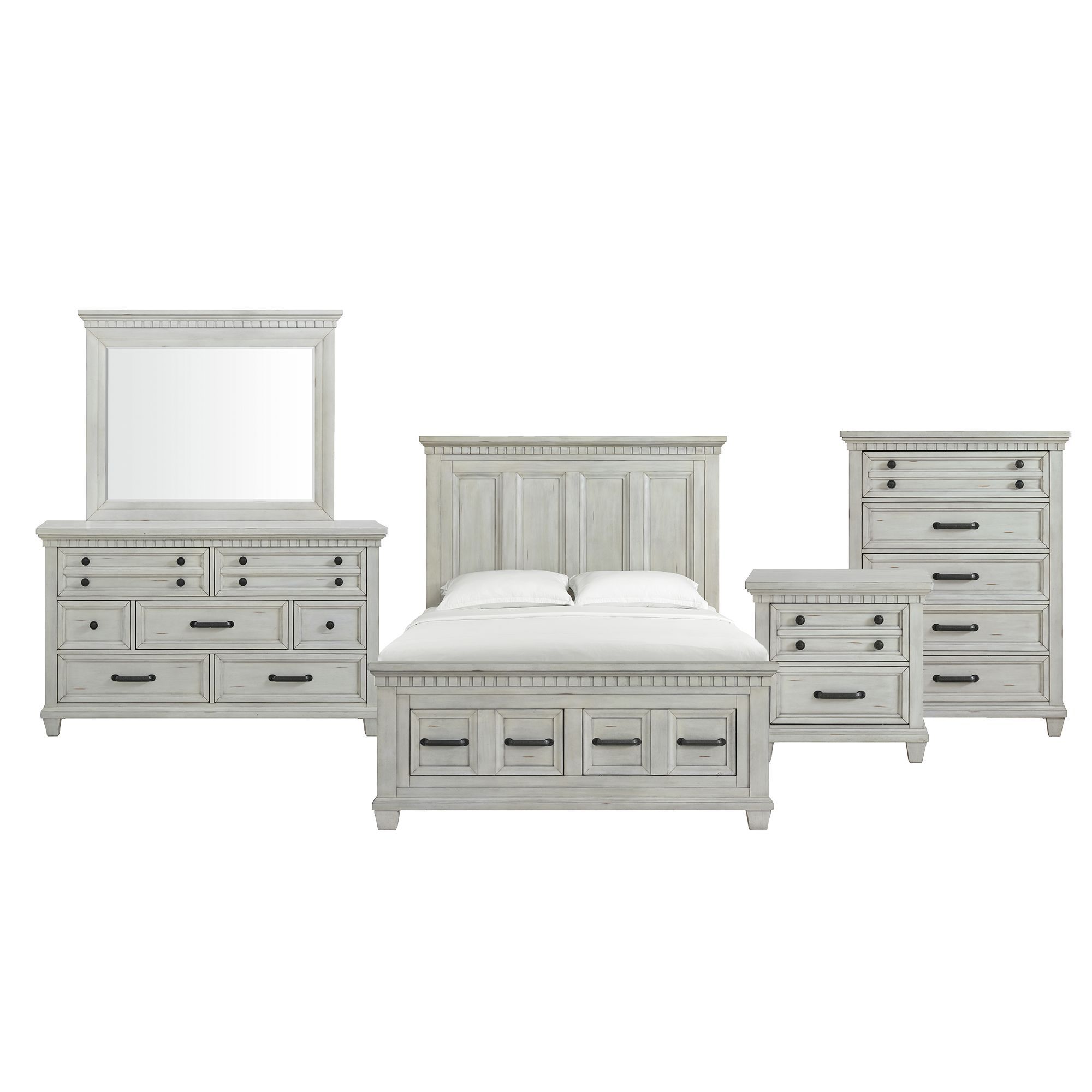 Queen · 5 Pc · Bedroom Set