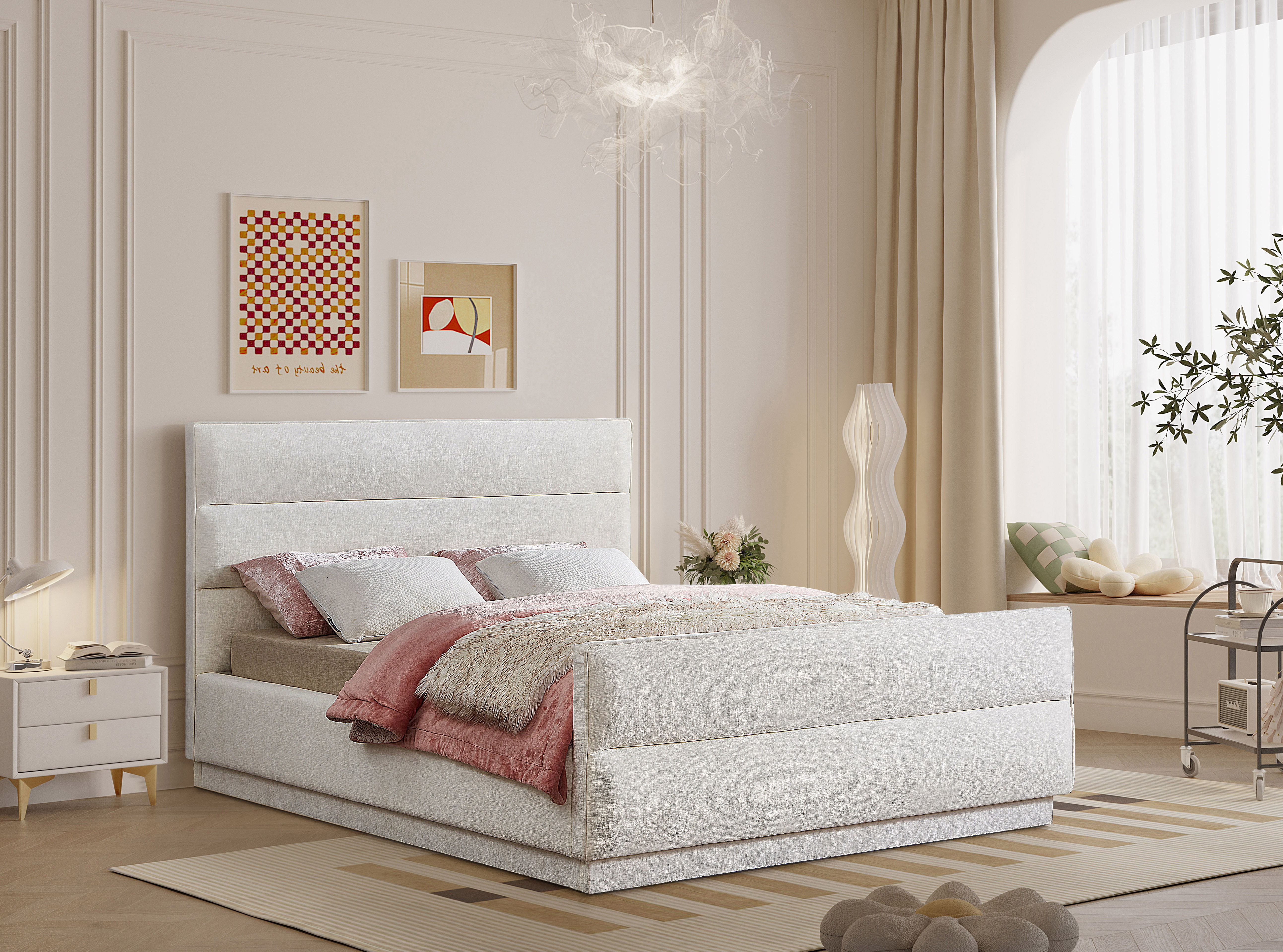 Paxton - Full Bed - Cream