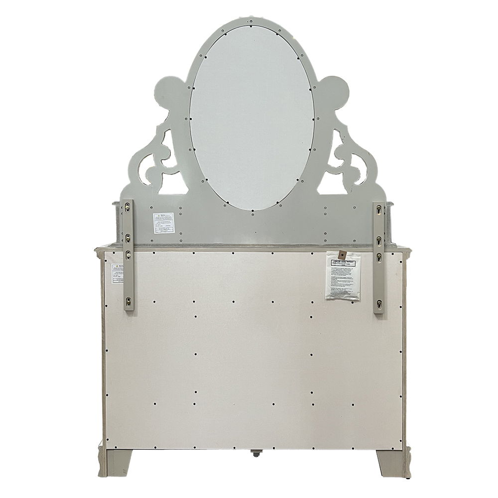 Flora - Mirror With Jewlery - Gray, light gray, view 8