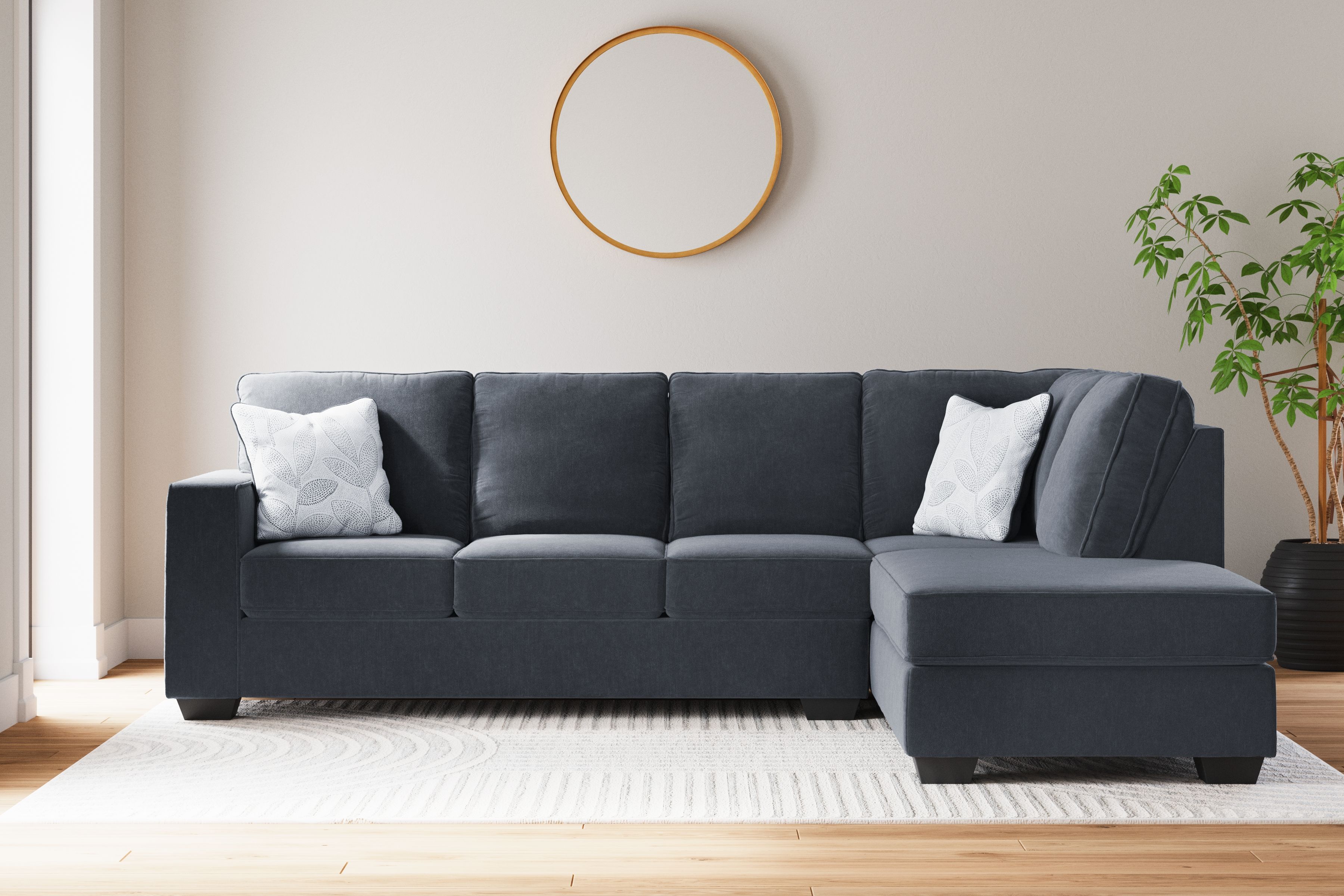 Ashley Furniture Altari - Right Arm Facing Chaise 2 Pc Sectional - Slate - Image 3
