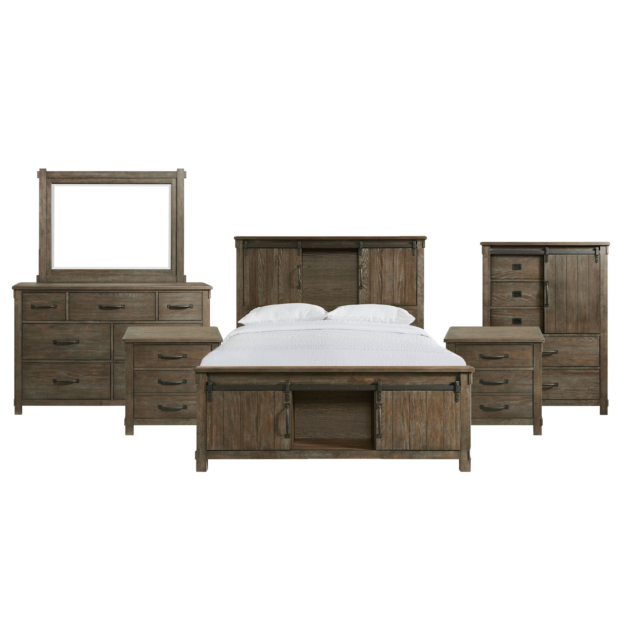 Queen · 6 Pc · Bedroom Set