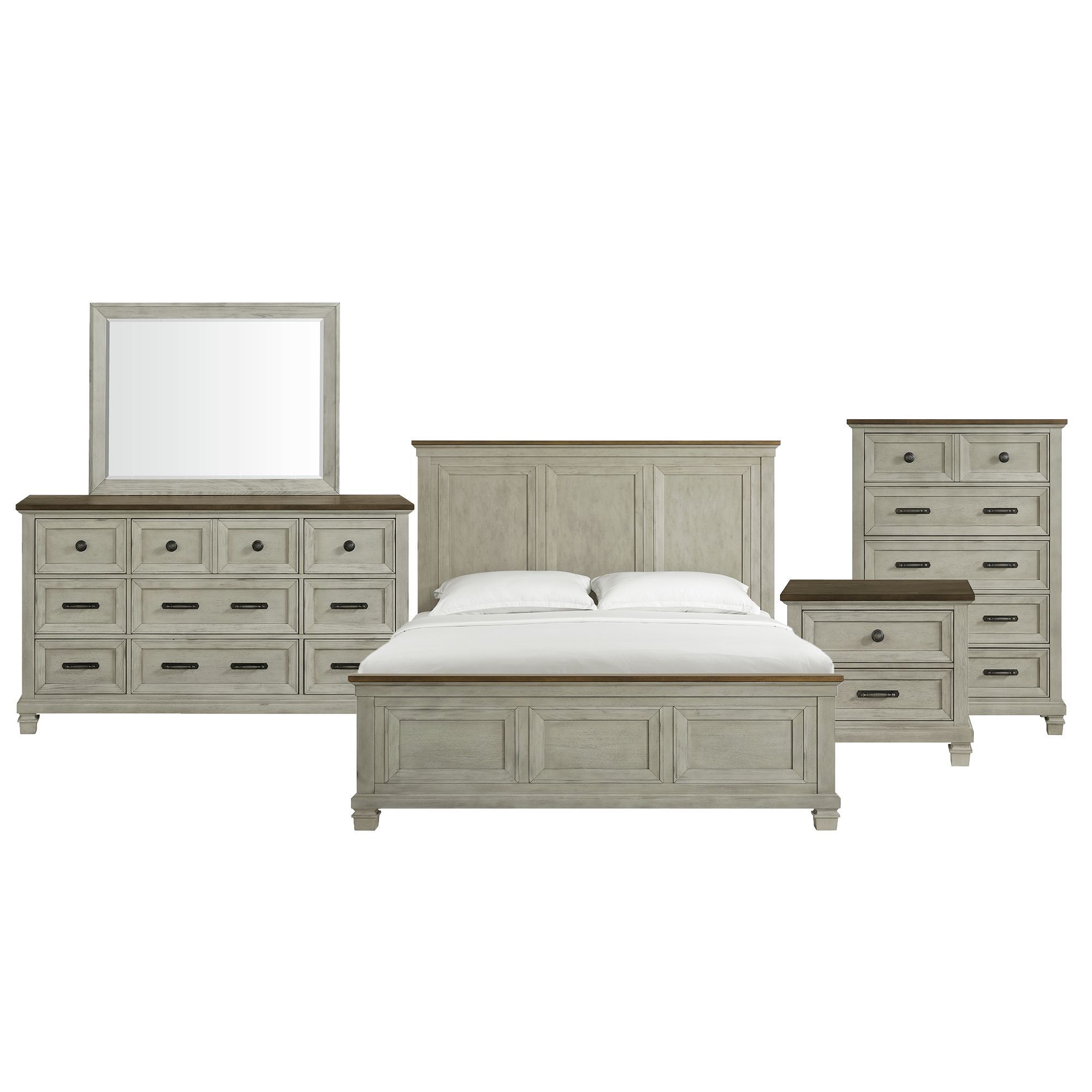 King · 5 Pc · Bedroom Set