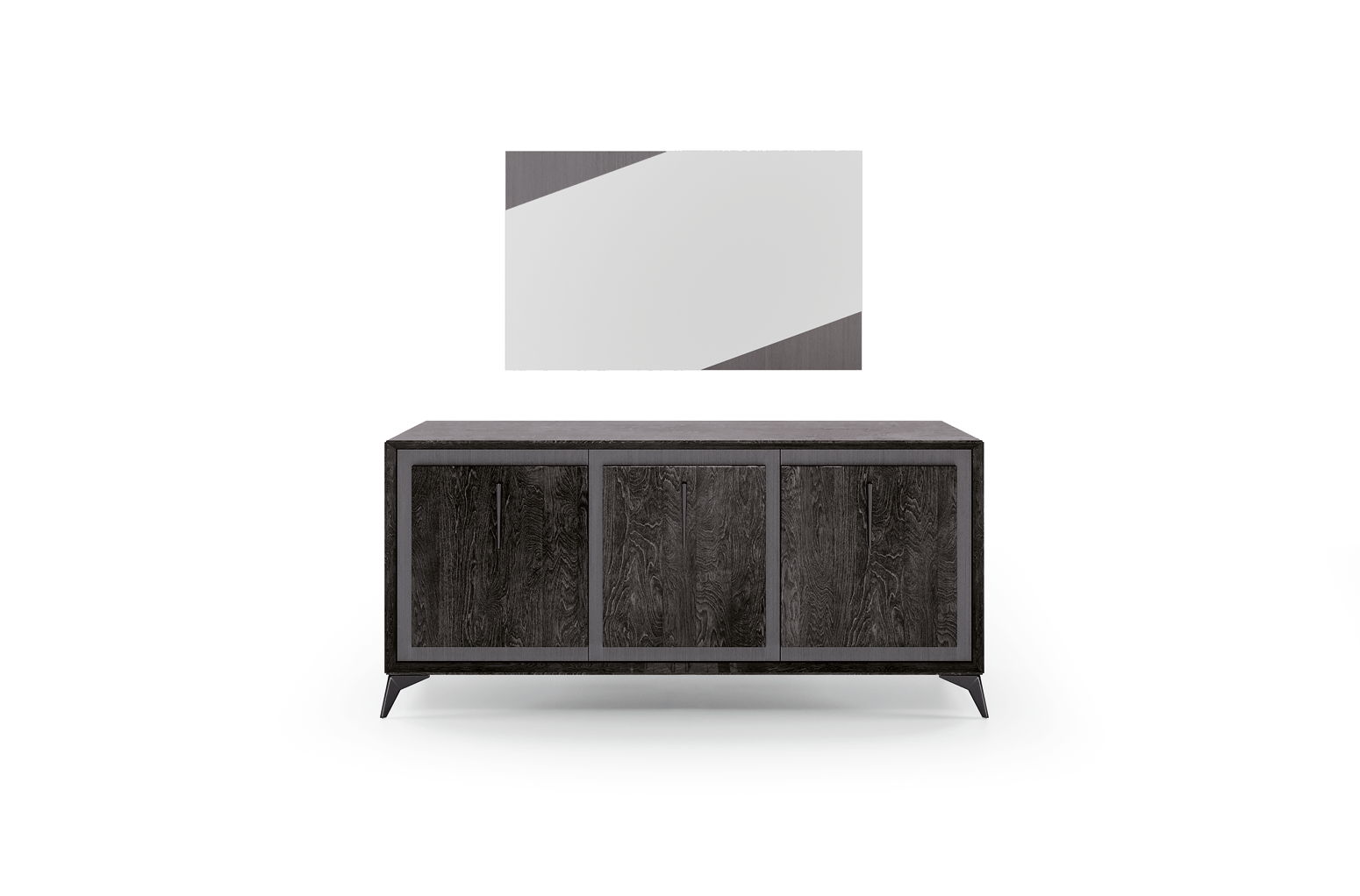Krystal - Mirror For Buffet - Dark Gray