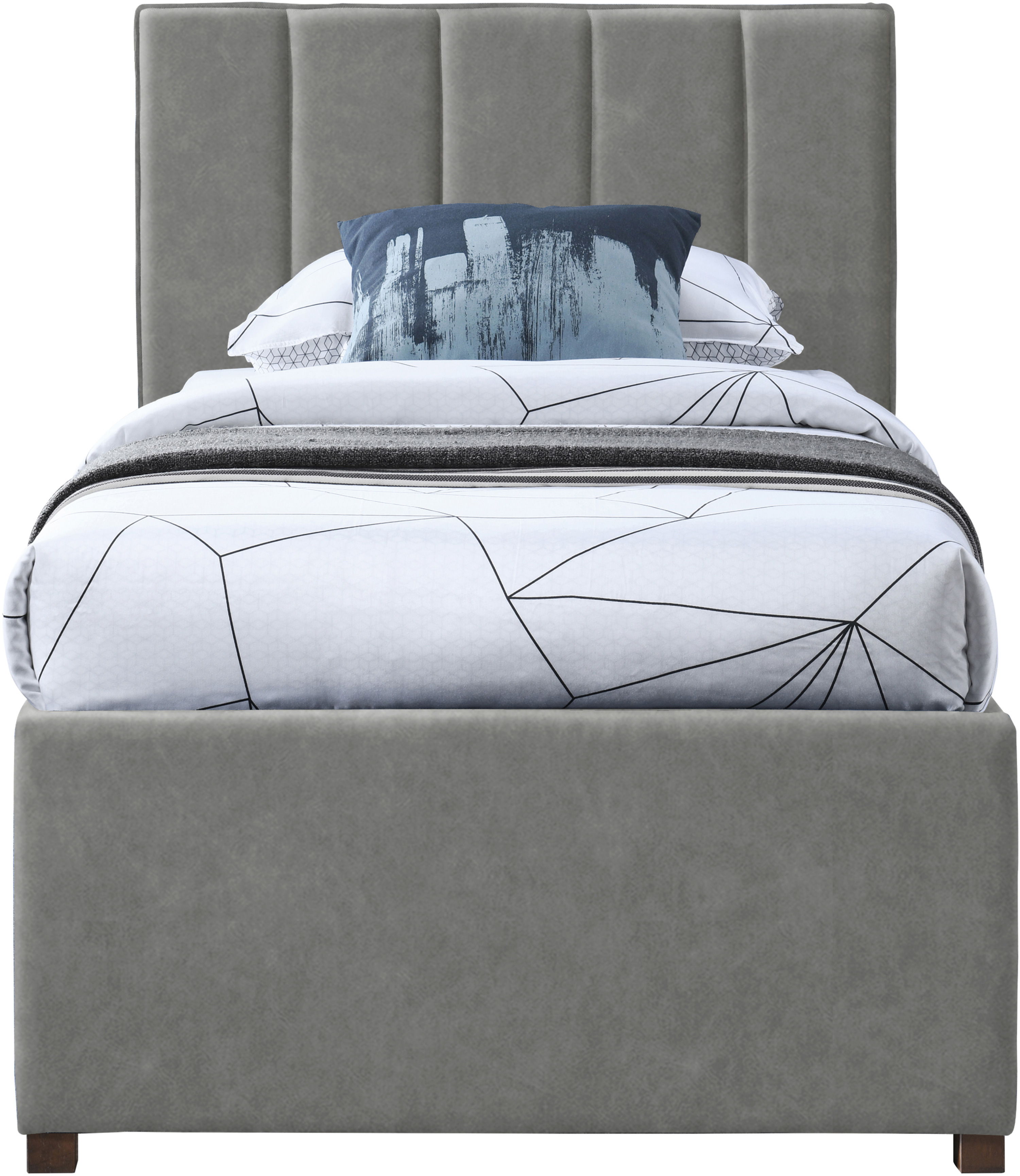 Hudson - Twin Trundle Bed - Gray