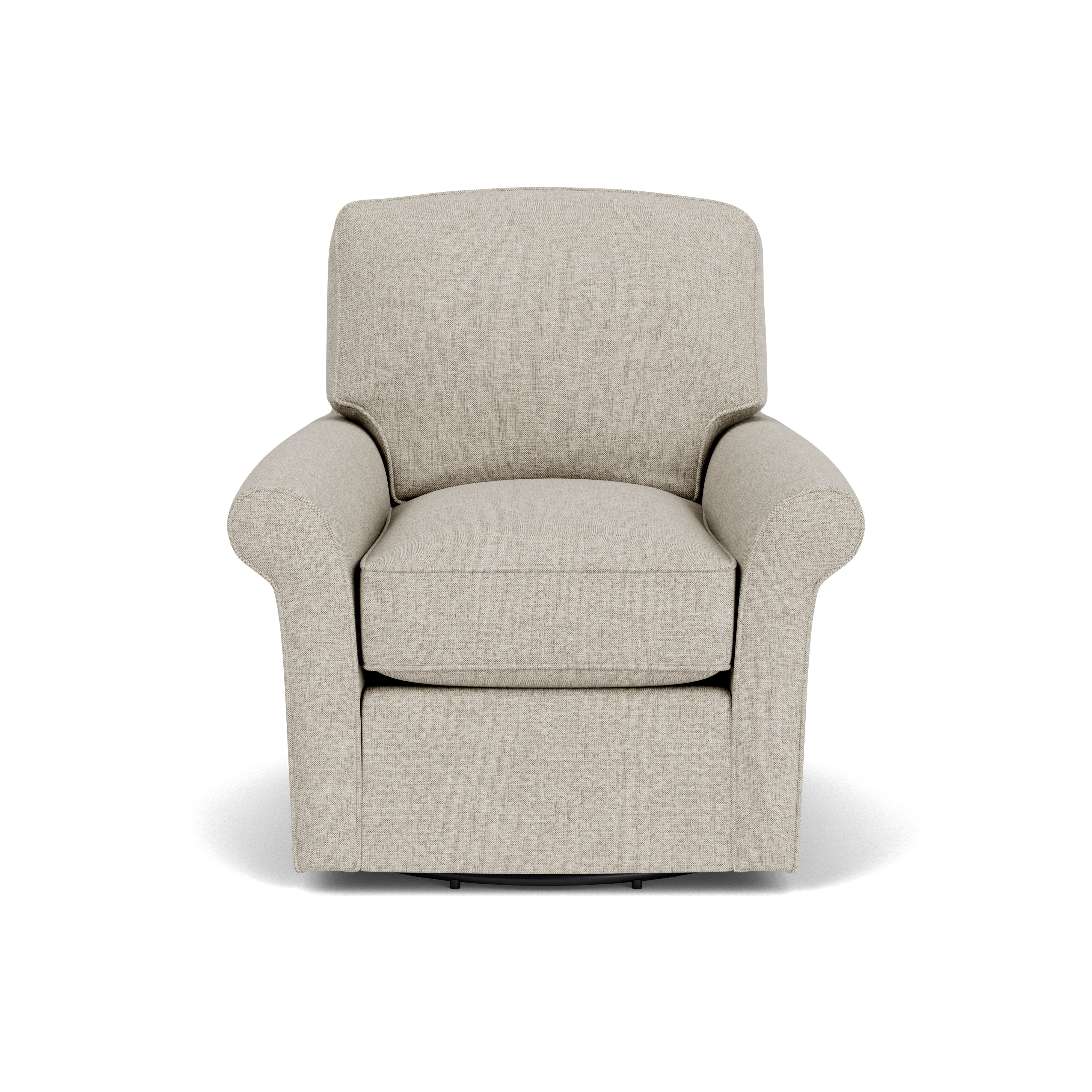 Parkway - Fabric Swivel Glider, light gray, view 4
