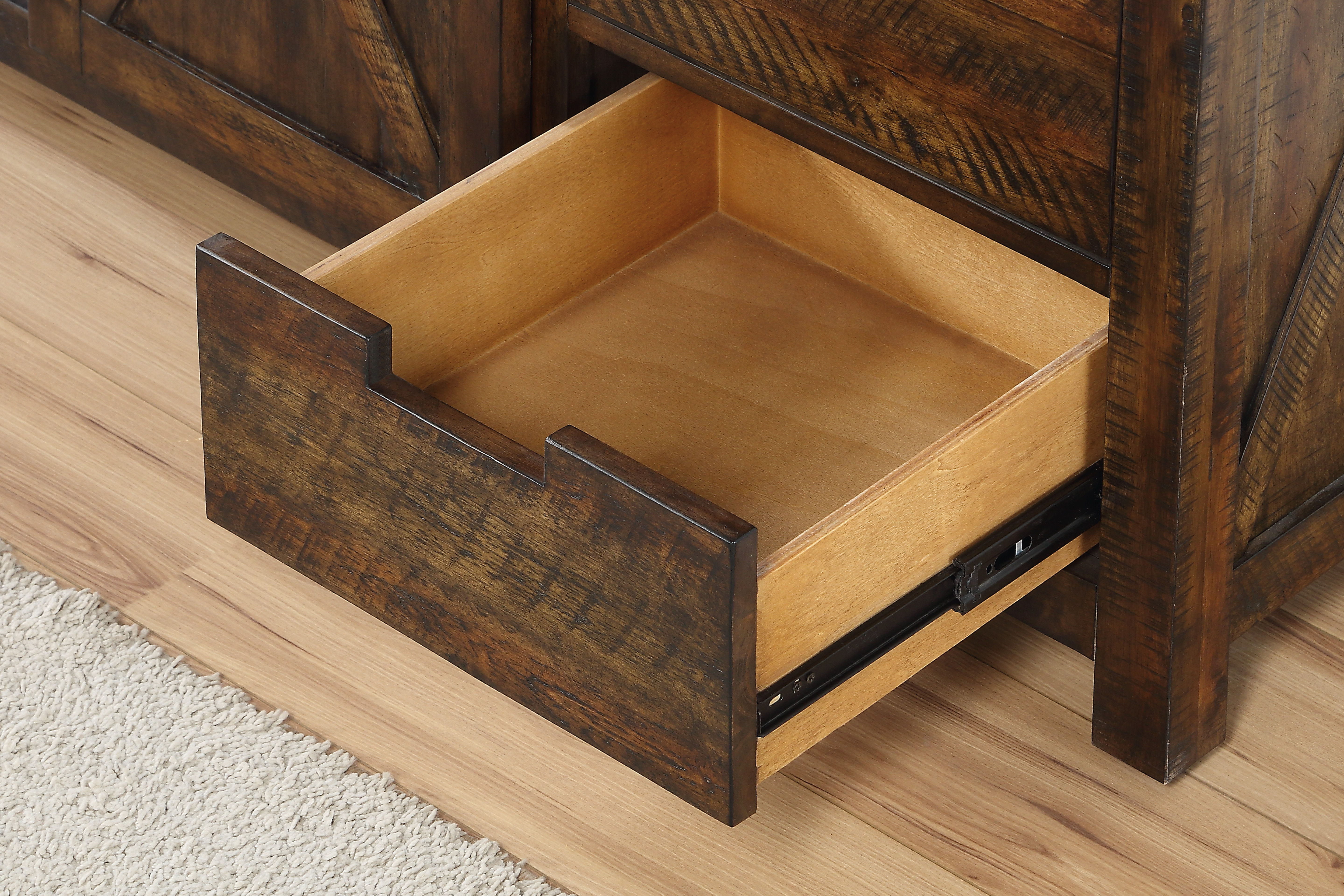 Carpenter - Entertainment Base - Dark Brown, dark brown
