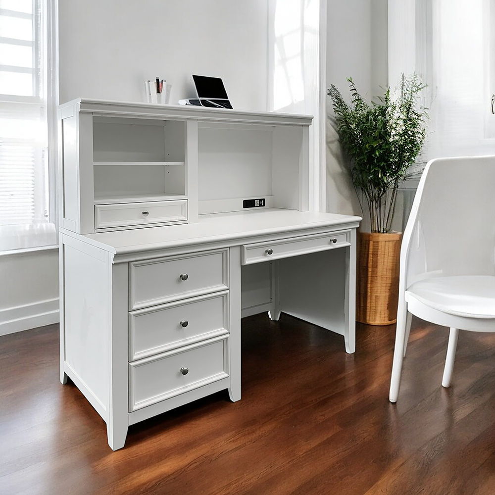 Lacey - Hutch - White, white