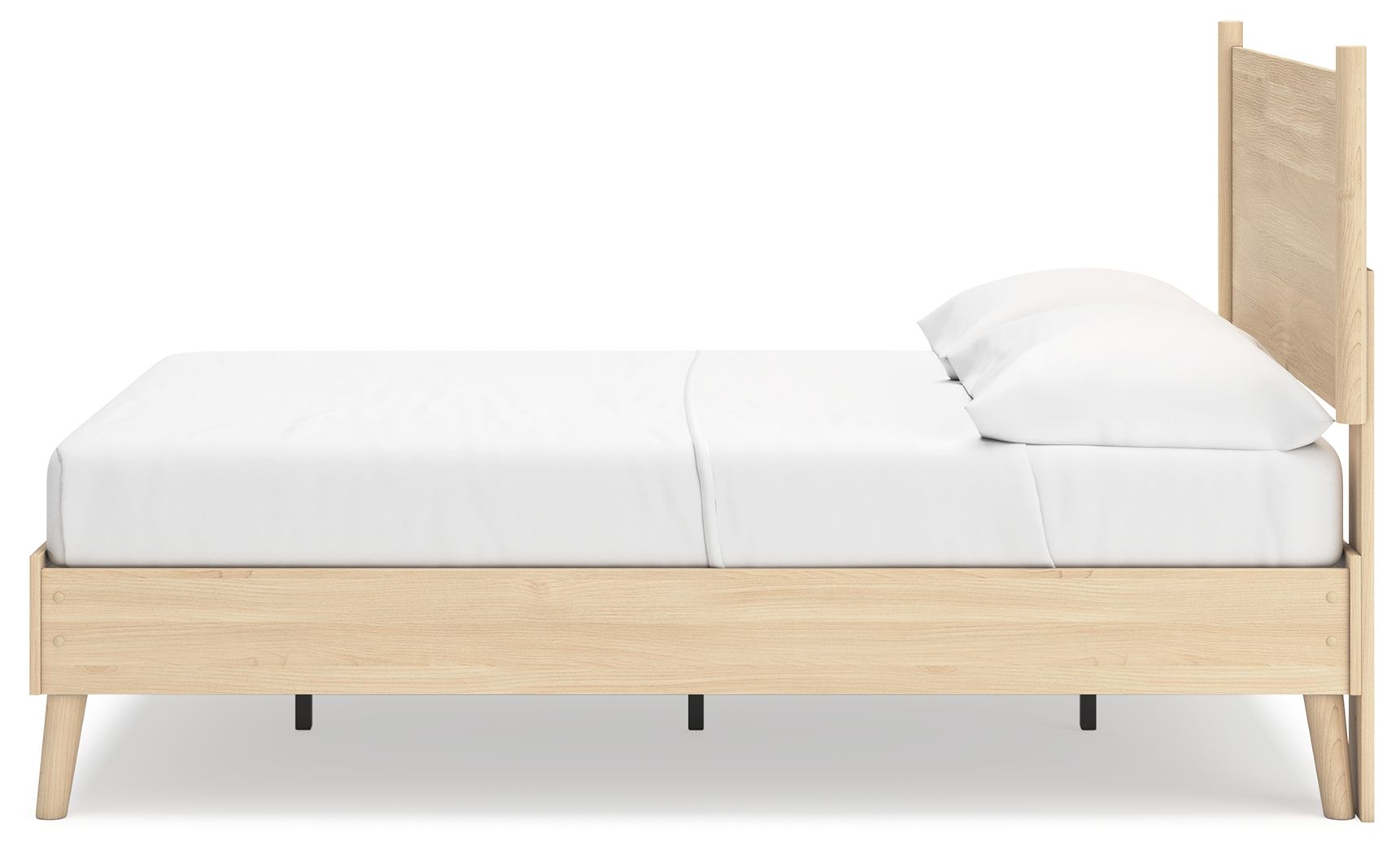 Cabinella - Full Platform Panel Bed - Tan, beige, view 7