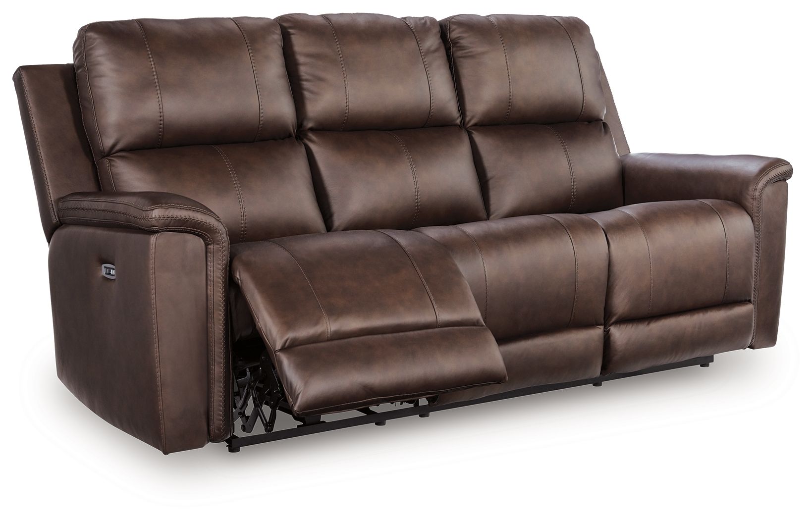 Bleckley - Power Reclining Sofa With Adjustable Headrest - Espresso