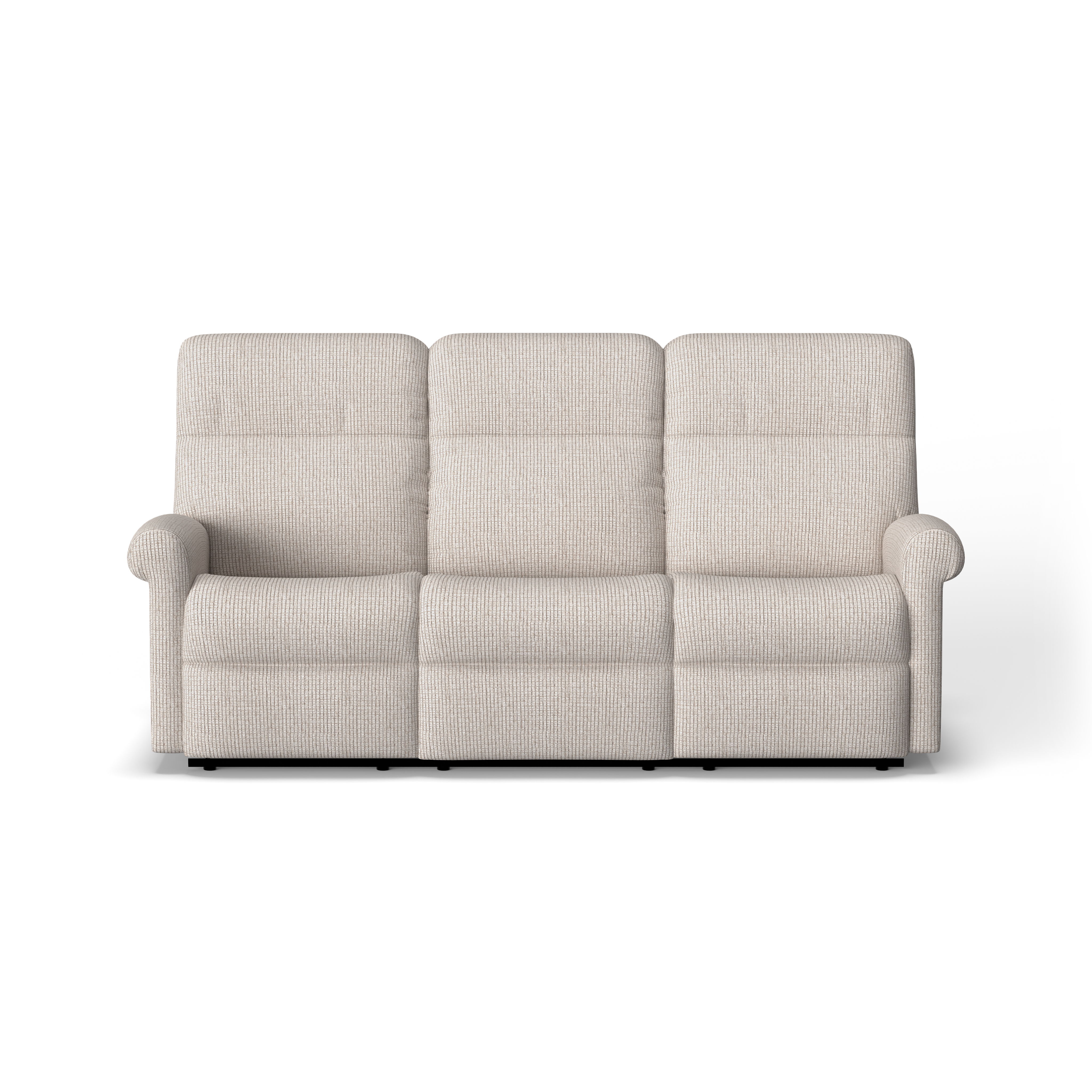 Davis - Transitional Fabric Reclining Sofa, beige, view 4