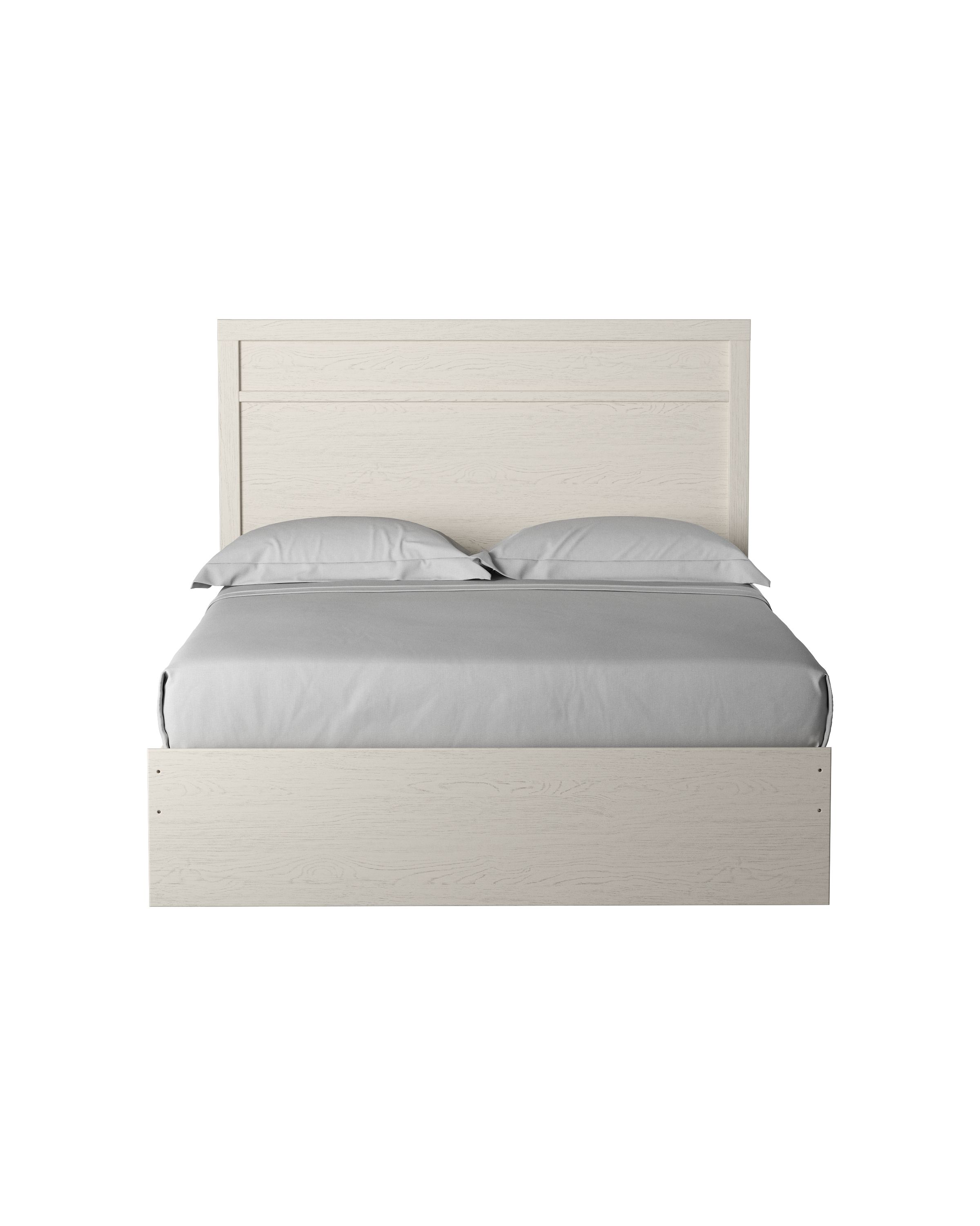 Ashley Furniture Stelsie - 5 Pc. - Dresser, Mirror, Chest, Queen Panel Bed - White - Image 6