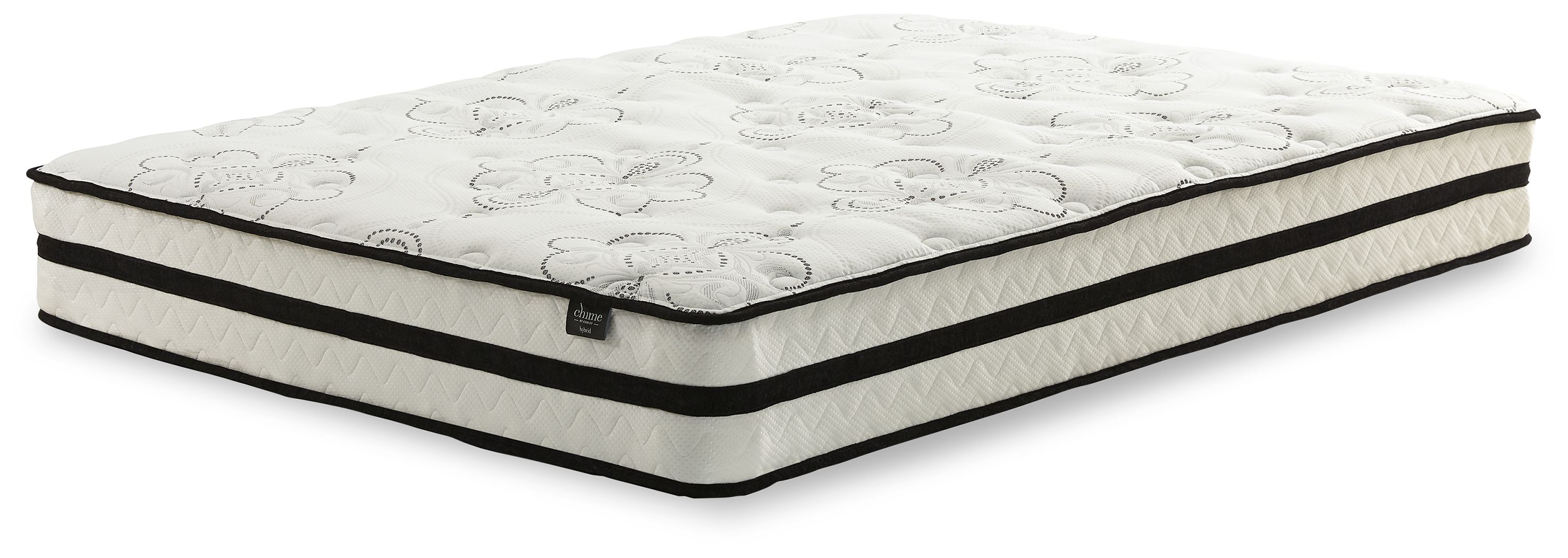 Chime 10 Inch Hybrid - 10" King Mattress - White