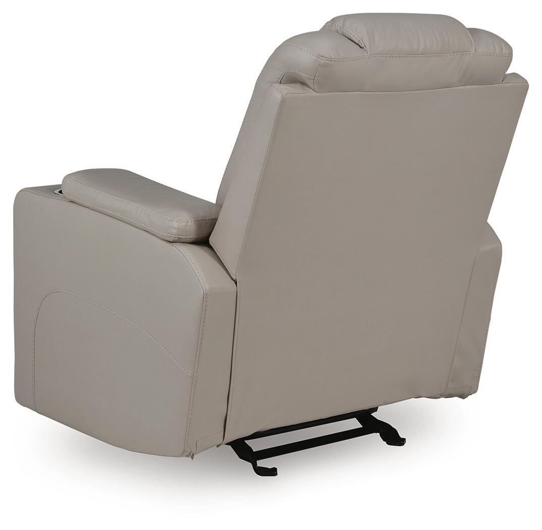Ashley Furniture Elevate Edges - Glider Recliner - Coin - Image 6