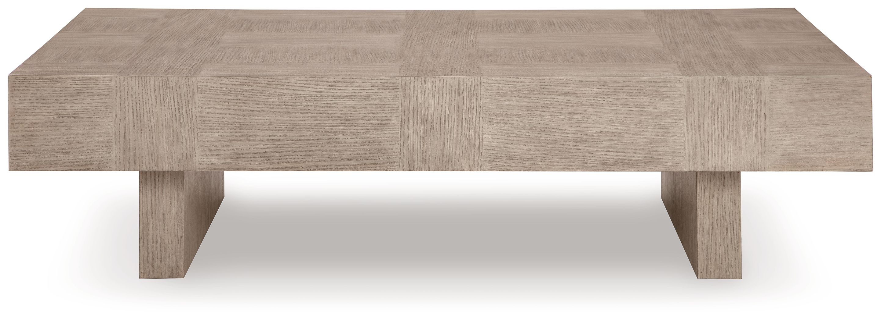 Jorlaina - Rectangular Cocktail Table - Light Grayish Brown