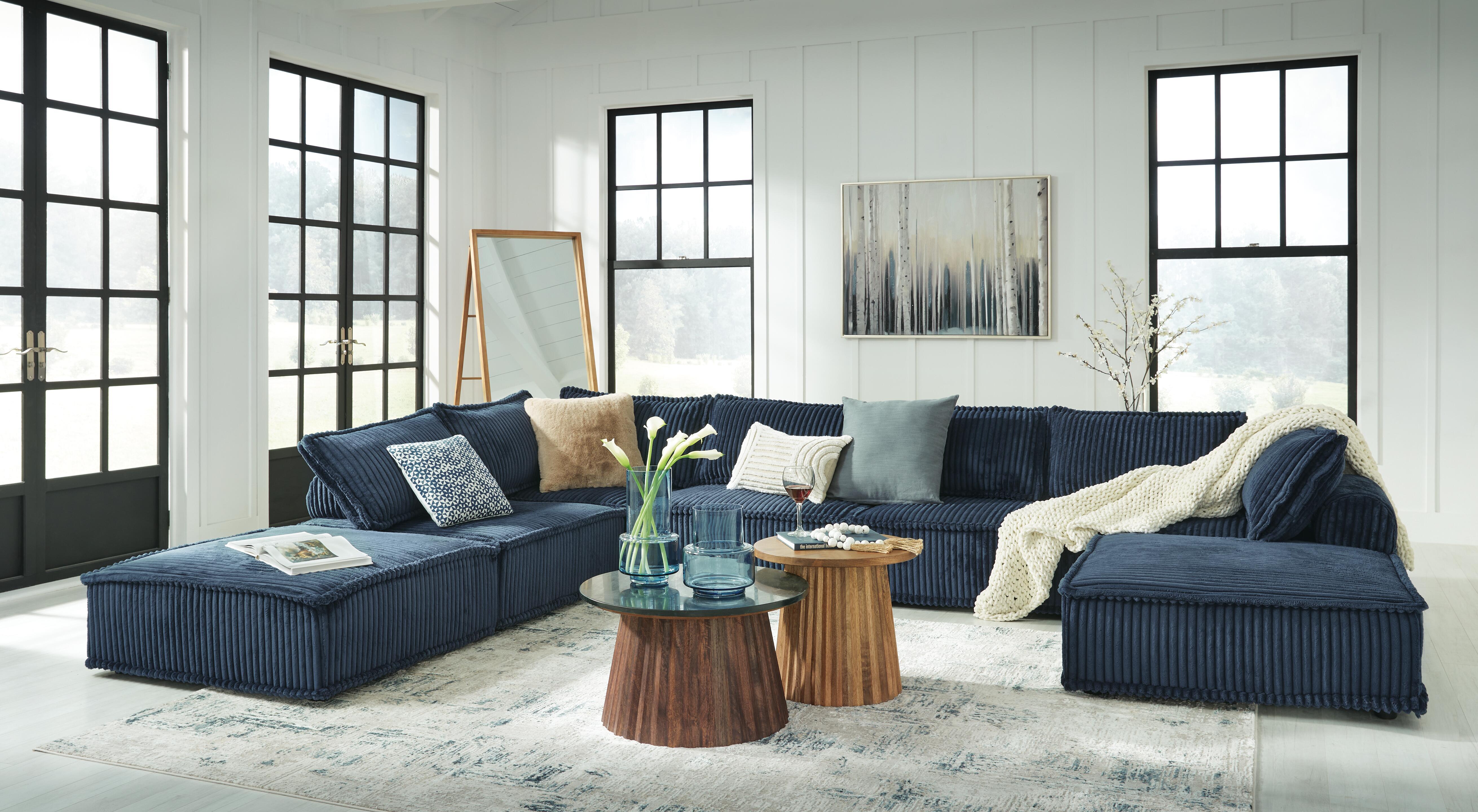 Bales - 7-Piece Modular Seating - Navy