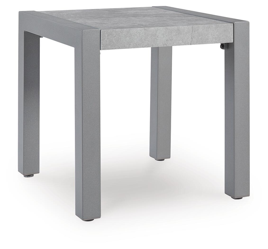 Hurley Park – Square End Table – Gray