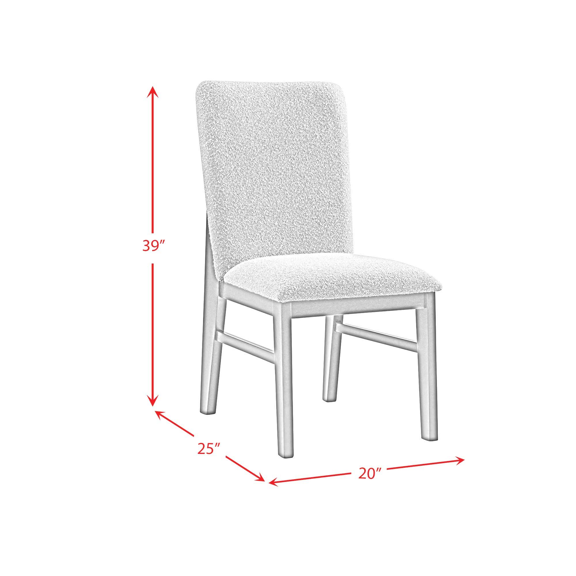 Portland - 5 Piece Standard Height Dining Set (Rectangular Table And Four Chairs) - Natural