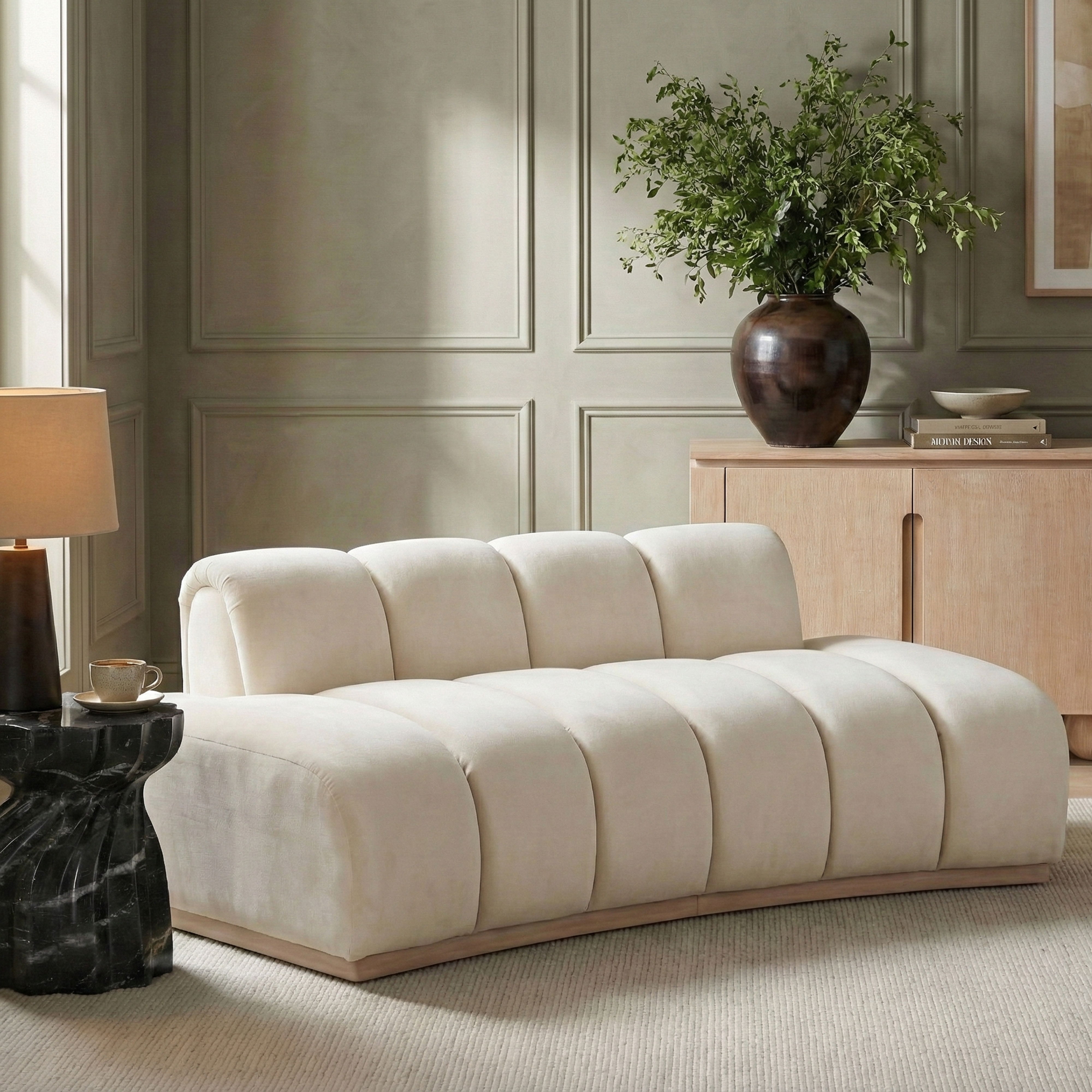 Jace - Loveseat - Cream