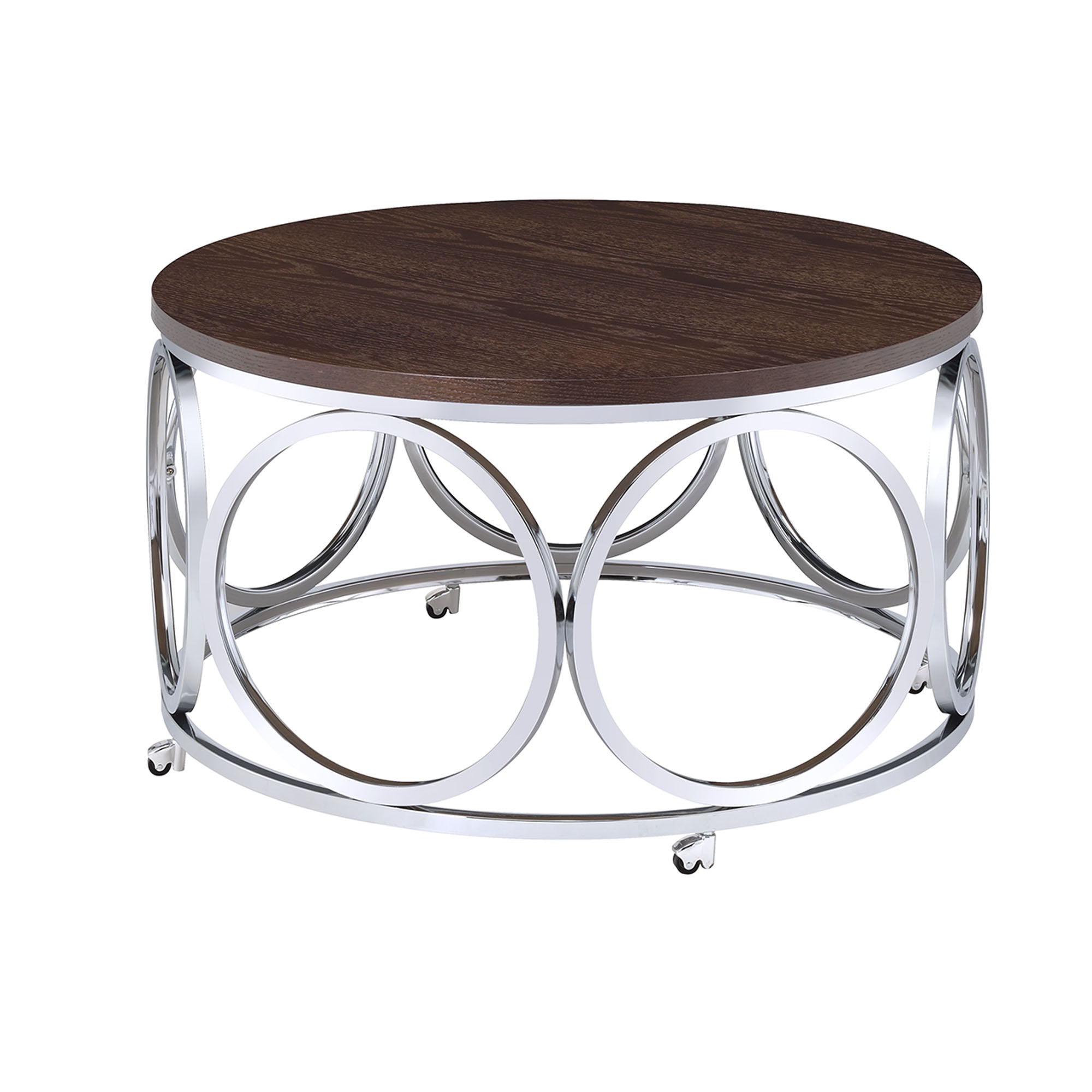 Alexis Coffee Table, Brown, Wood, Modern
