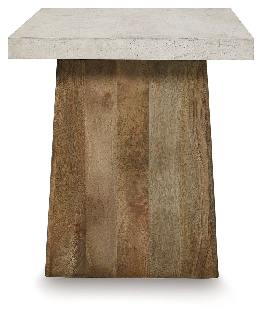 Ashley Furniture Brendalhouse - Square End Table - Light Brown - Image 5