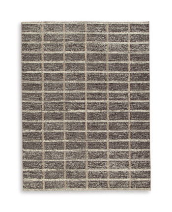 Verbrook – 5′ x 7′ Rug – Jute / Brown / Ivory