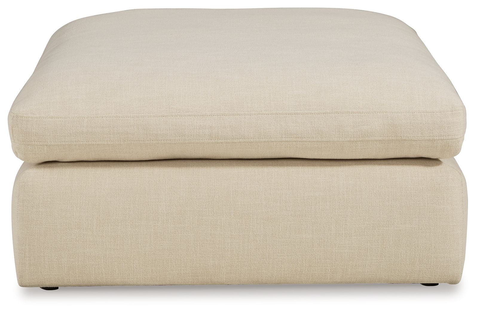 Ashley Furniture Elyza - Oversized Accent Ottoman - Linen - Image 3