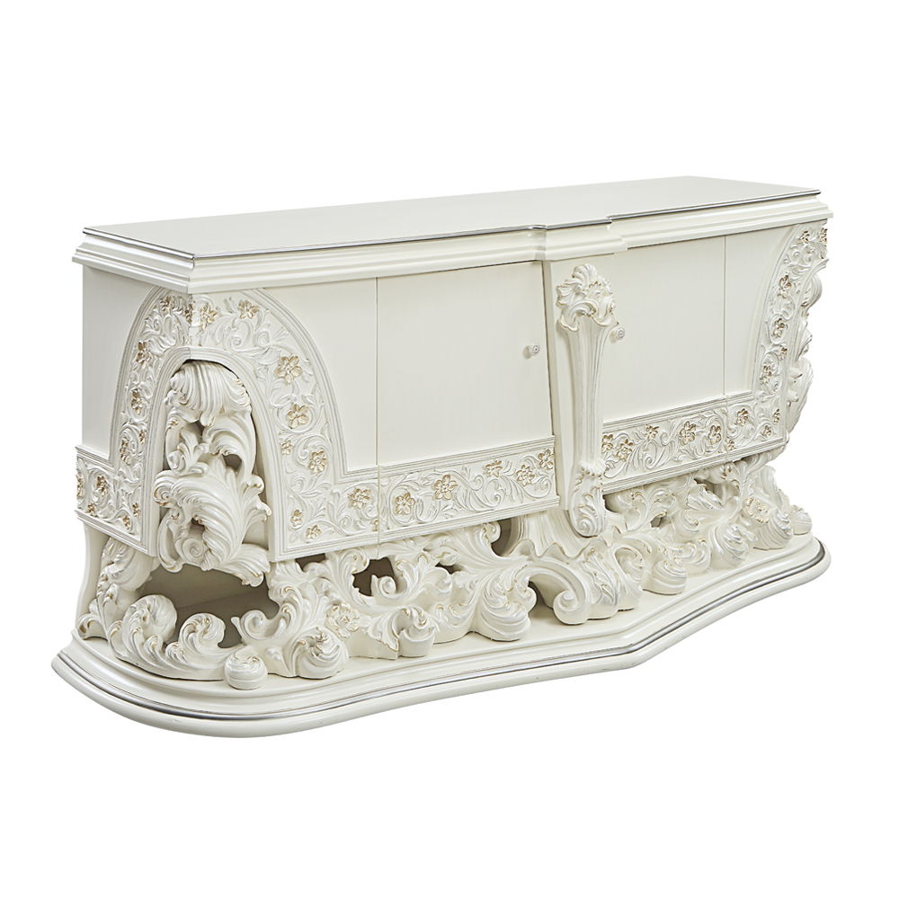 Adara - Dresser - Antique White, beige, view 2