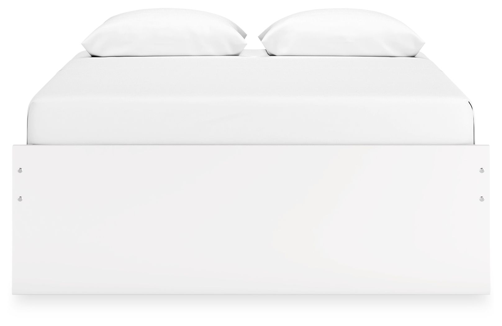 Onita - Queen Platform Bed - White, white, view 5