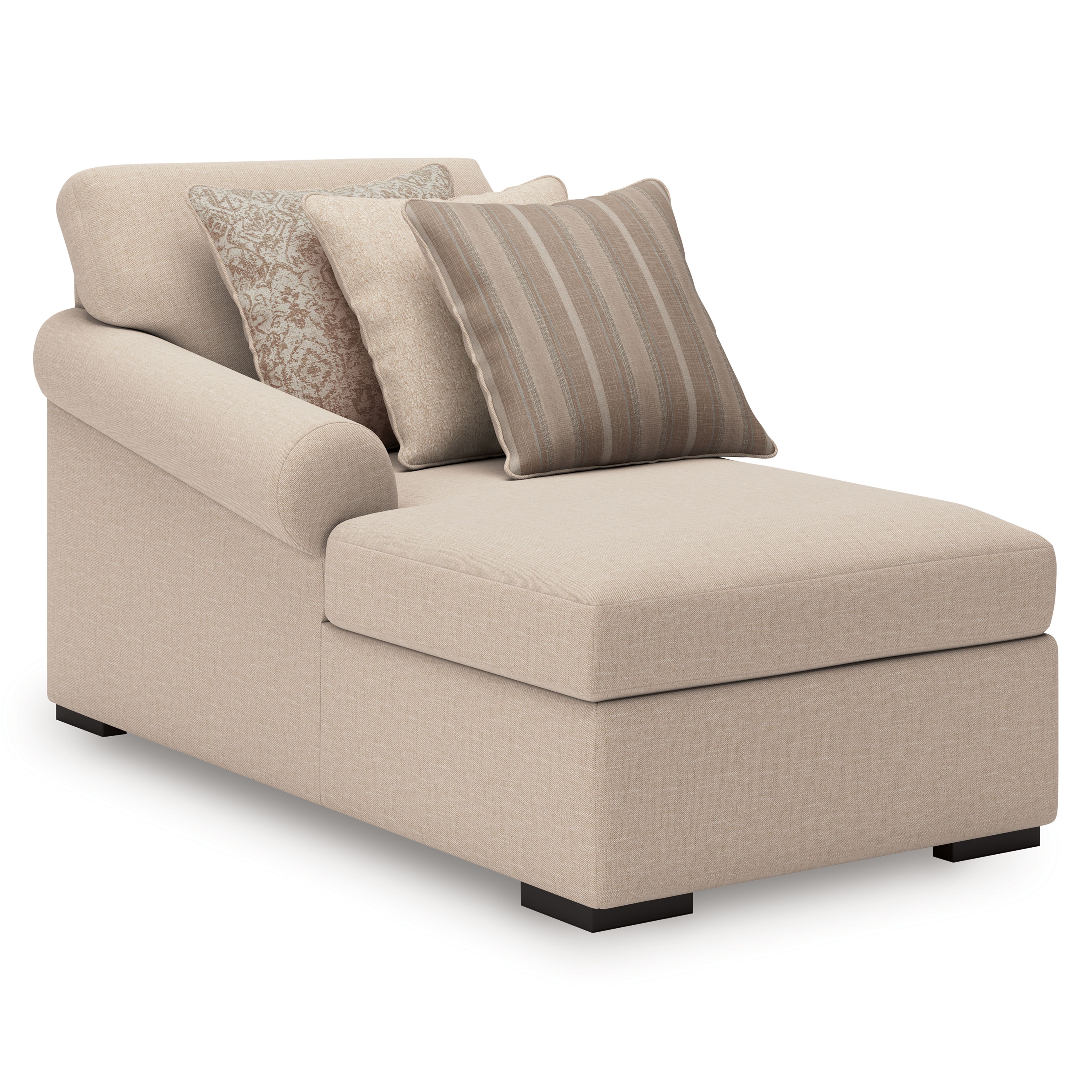 LadyMae - 4-Piece Sectional With LAF Corner Chaise - Twill