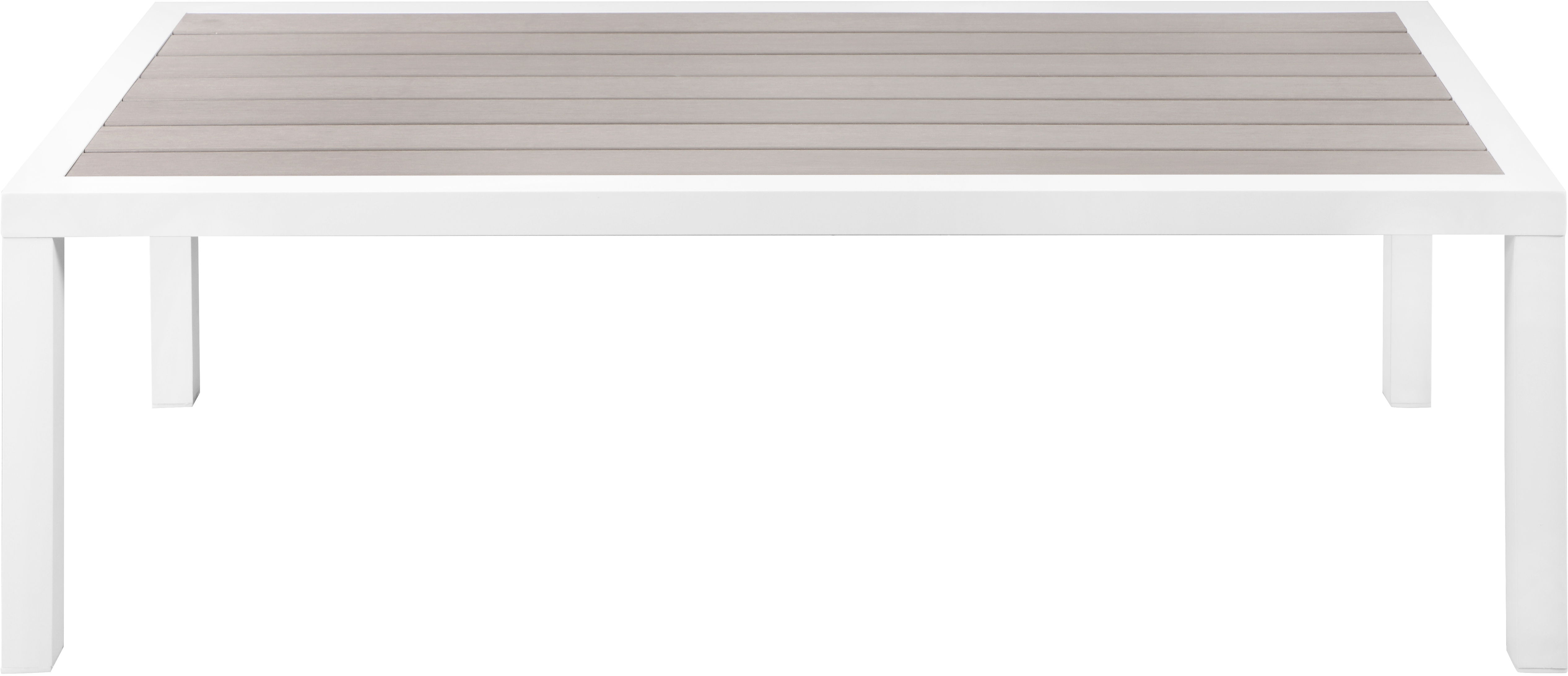 Nizuc - Outdoor Patio Coffee Table - Gray